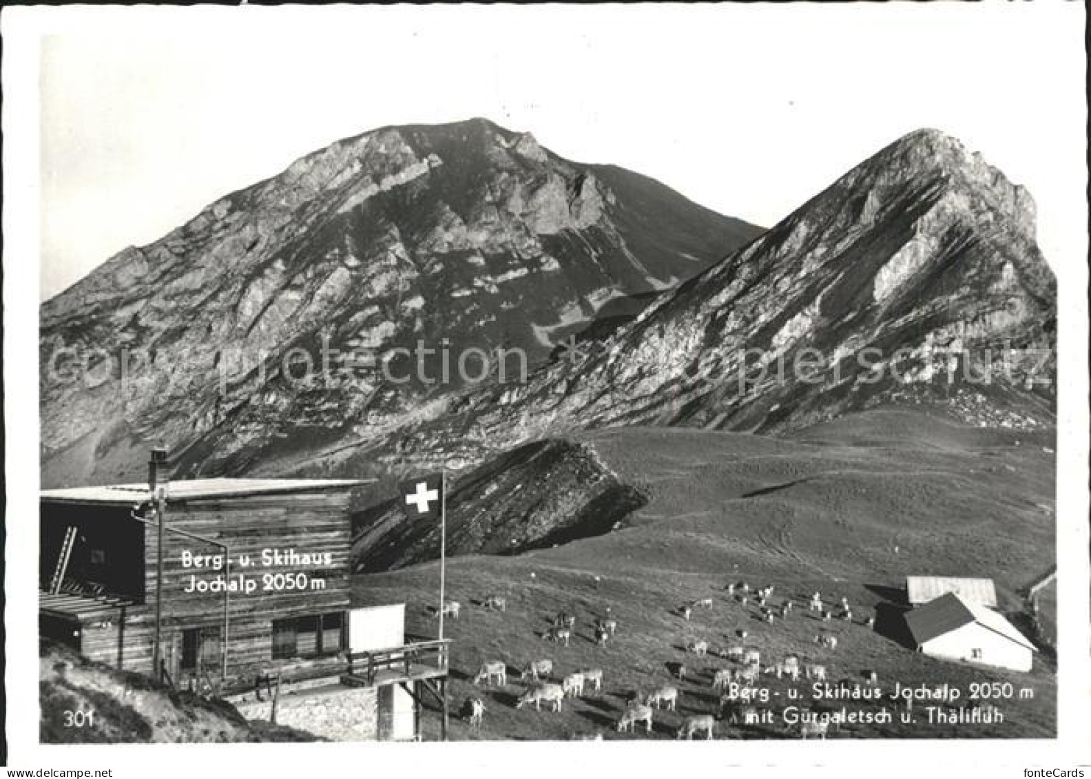 11923887 Churwalden Berg Skihaus Jochalp Guergaletsch Thaelifluh Churwalden - Altri & Non Classificati