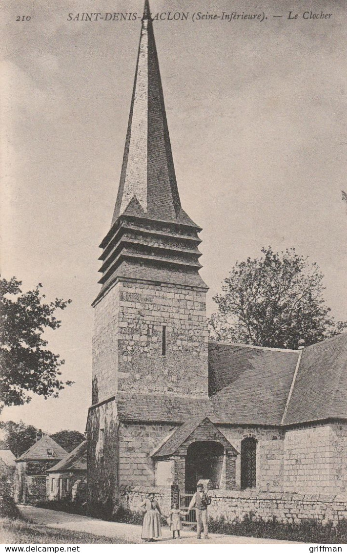 ENVIRONS DE DIEPPE SAINT DENIS D'ACLON LE CLOCHER TBE - Dieppe