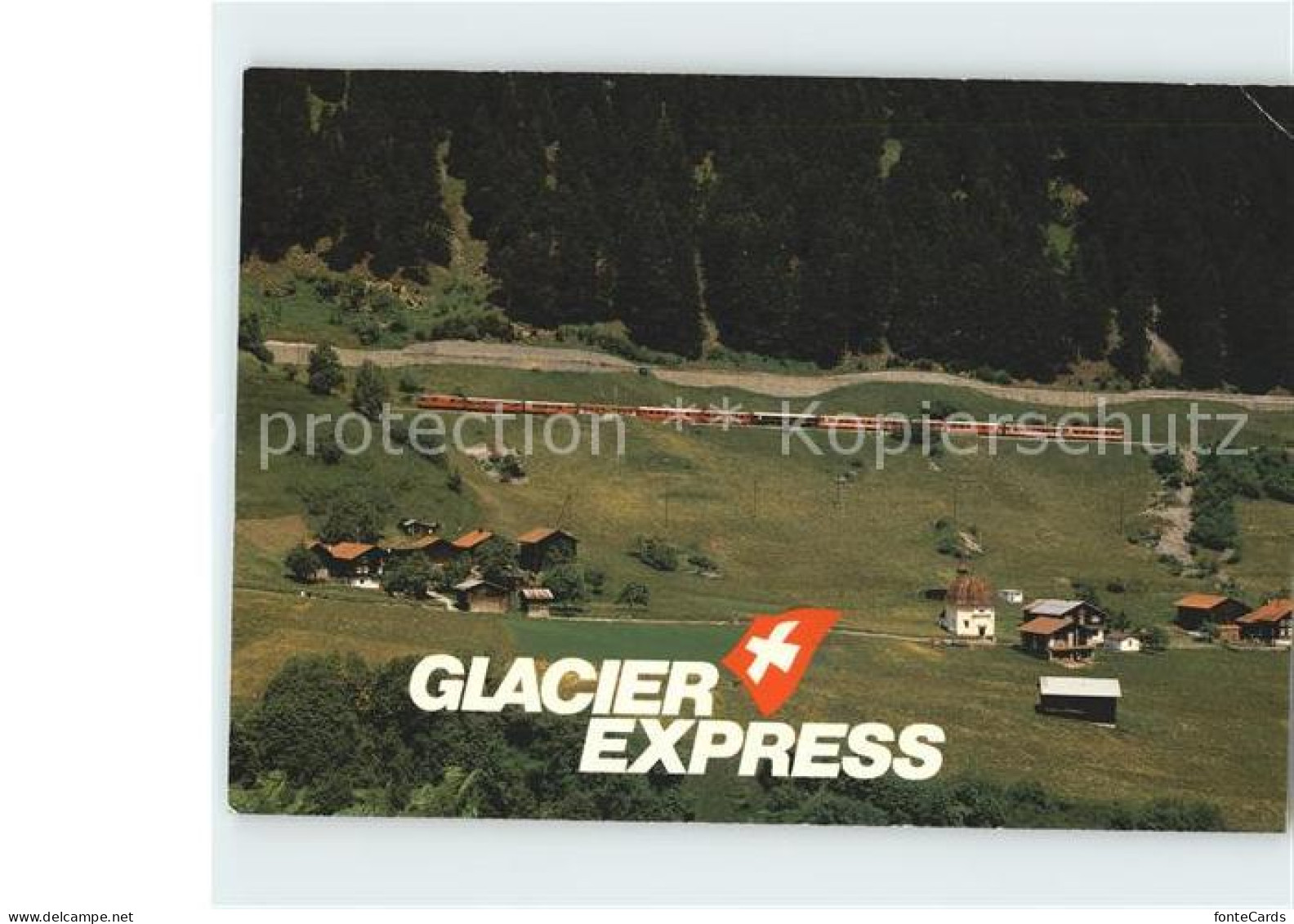 11921307 Disentis GR Clacier Express Surselva Disentis - Altri & Non Classificati