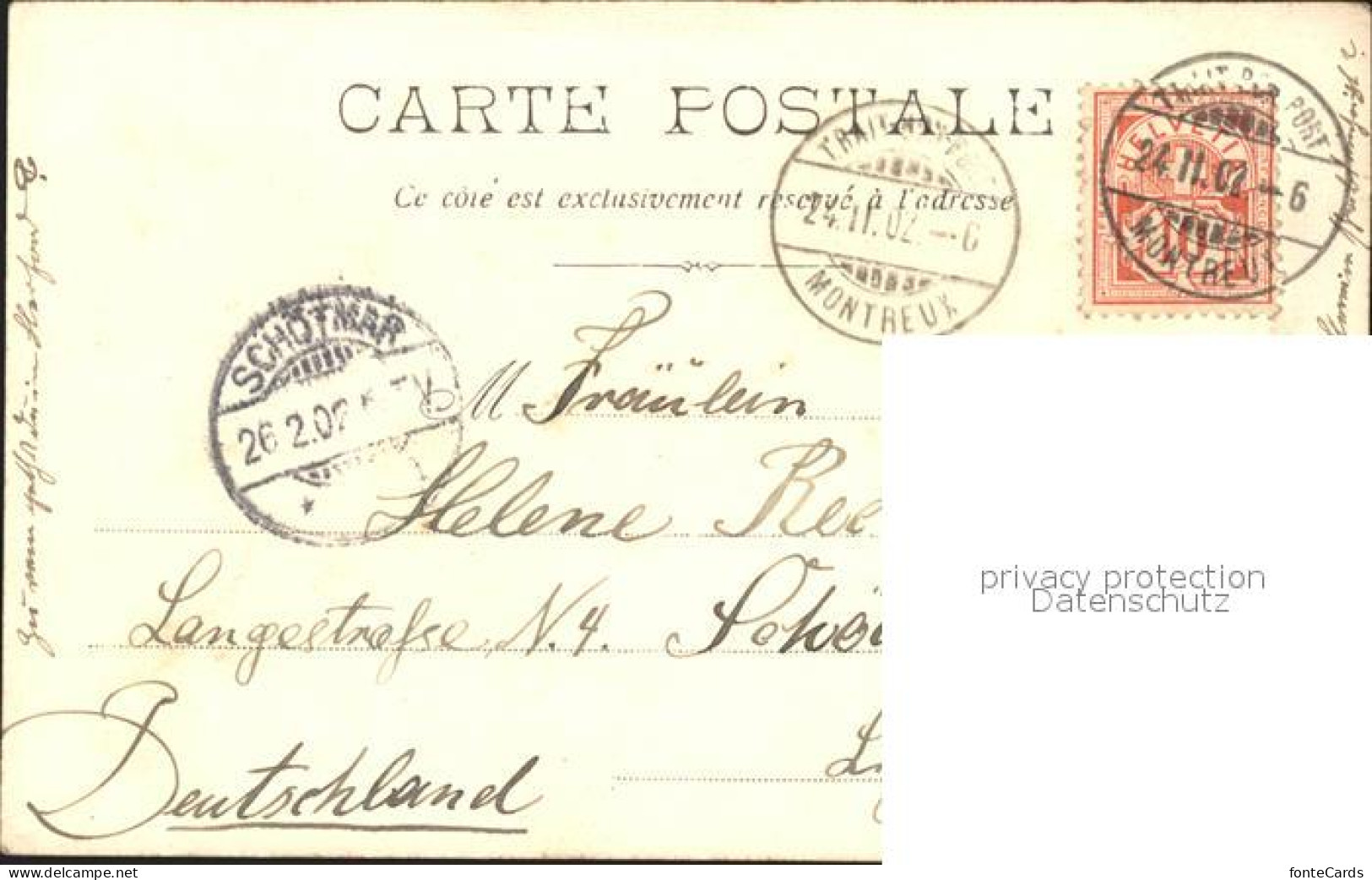 11919807 Montreux VD Dent Du Midi Montreux - Other & Unclassified