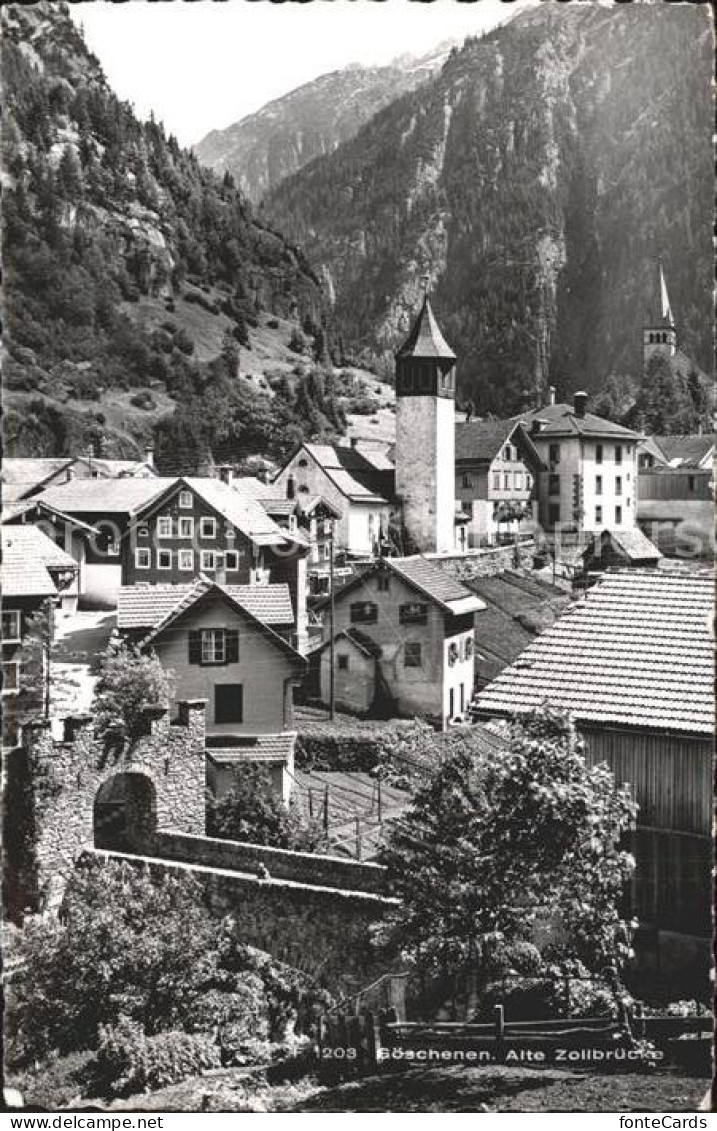 11918647 Goeschenen Alte Zollbruecke Goeschenen - Andere & Zonder Classificatie