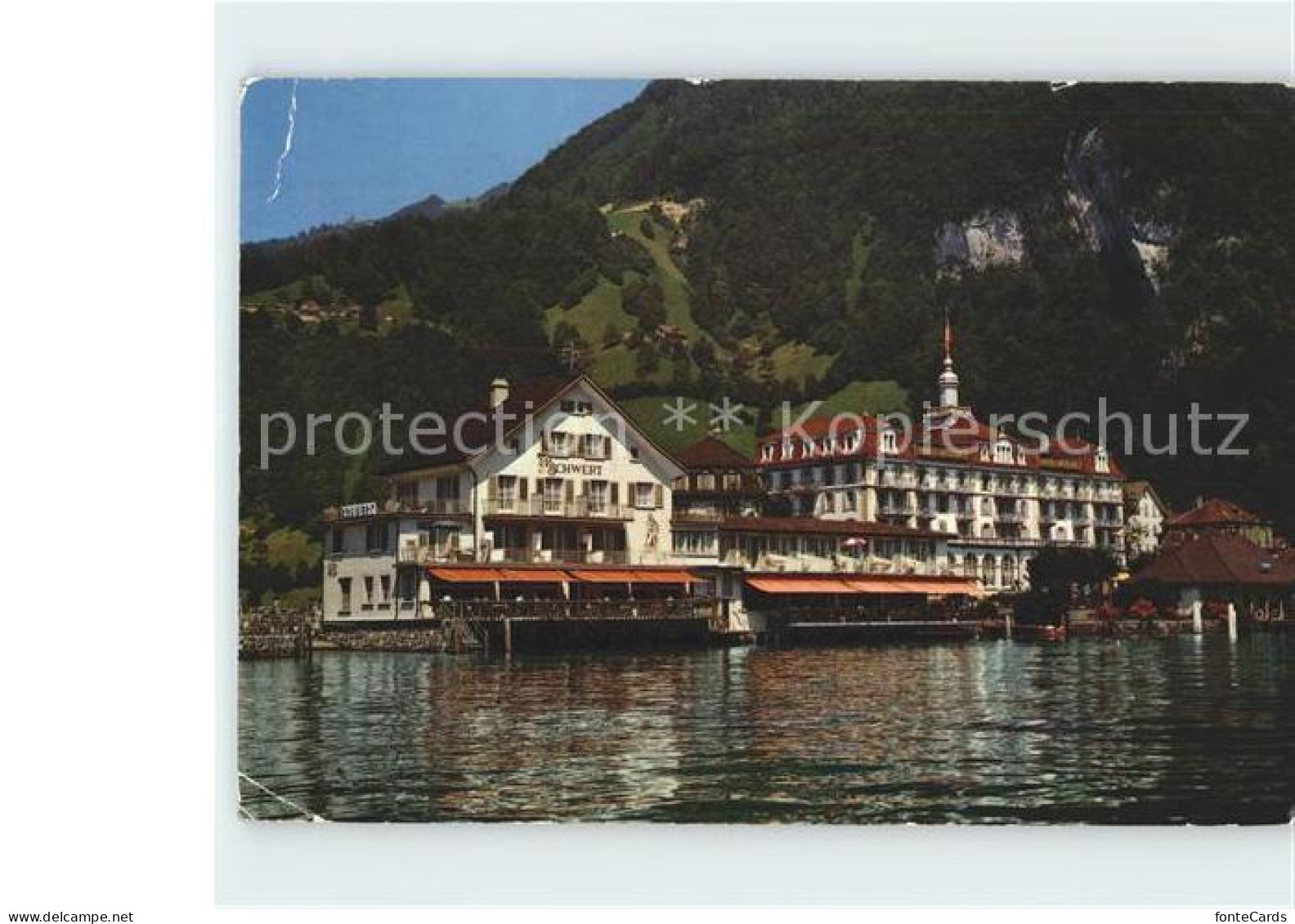 11917567 Gersau Vierwaldstaettersee Seehotel Schwert Gersau - Otros & Sin Clasificación