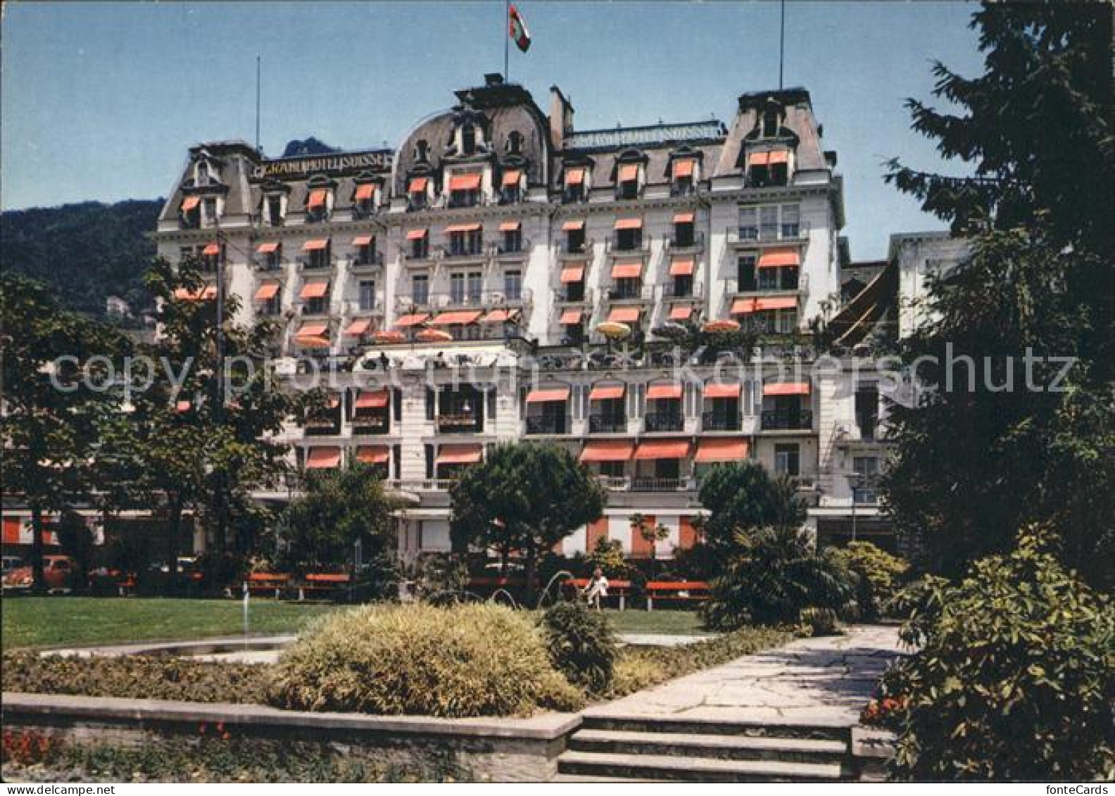 11915667 Montreux VD Le Grand Hotel Suisse Montreux - Sonstige & Ohne Zuordnung