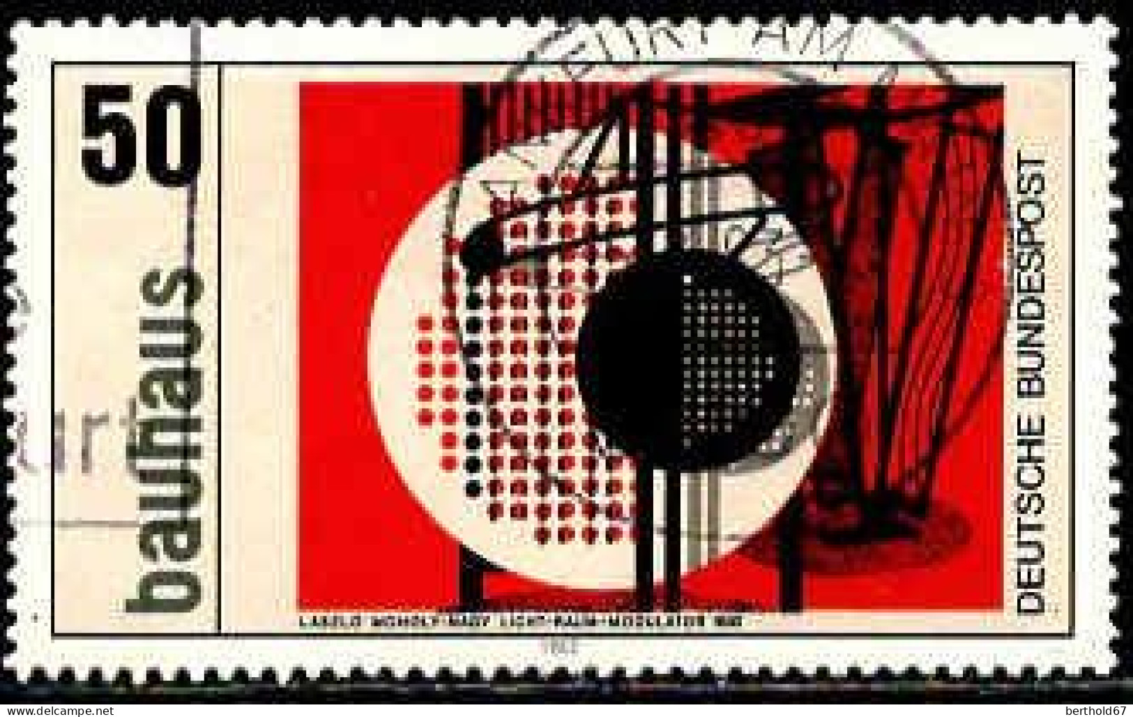 RFA Poste Obl Yv: 996 Mi:1164 Bauhaus Laszlo Moholy-Nagy (TB Cachet Rond) (Thème) - Altri & Non Classificati