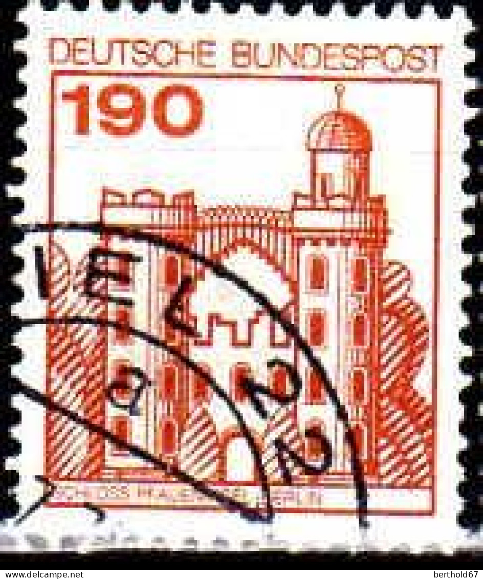 RFA Poste Obl Yv: 766 Mi:919A1 Schloss Pfaueninsel-Berlin (TB Cachet Rond) (Thème) - Châteaux