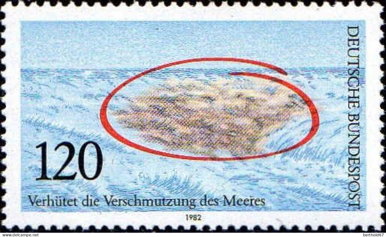 RFA Poste N** Yv: 976 Mi:1144 Verhütet Die Verschmutzung Des Meeres (Thème) - Protection De L'environnement & Climat