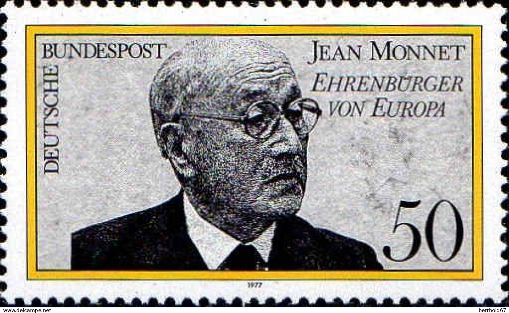 RFA Poste N** Yv: 773 Mi:926 Jean Monnet Ehrenbürger Von Europa (Thème) - Sonstige & Ohne Zuordnung