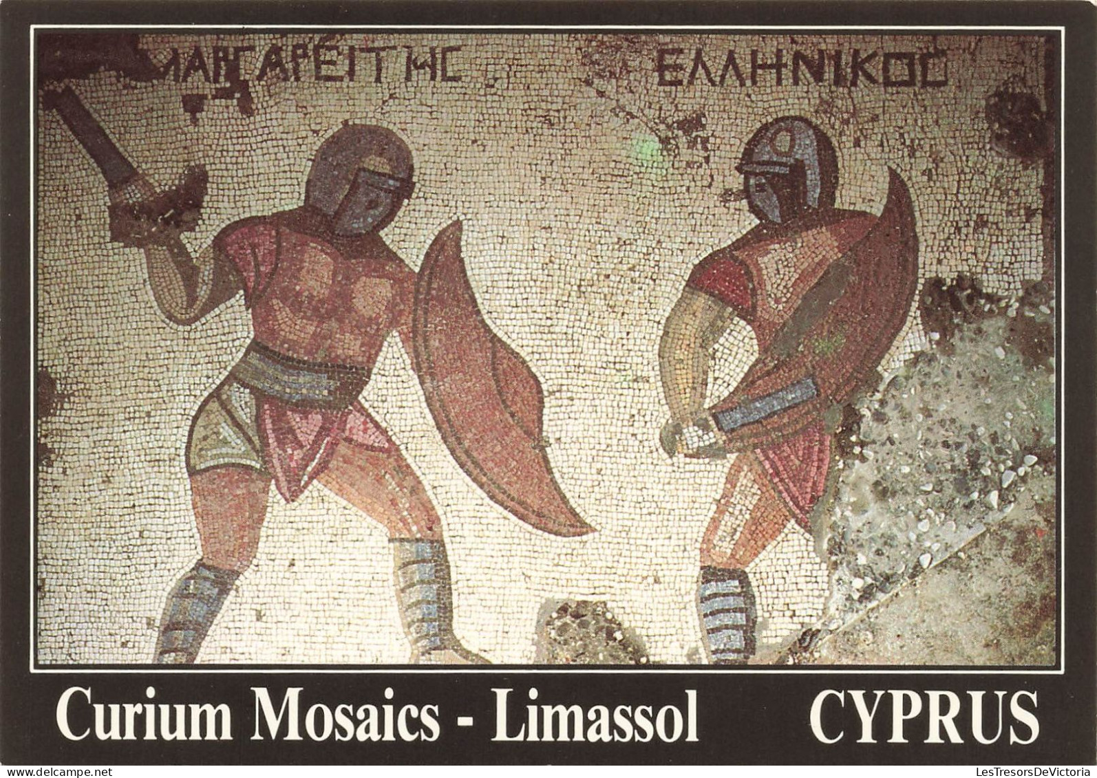 CHYPRE - Curium Mosaics - Limassol  - Colorisé - Carte Postale - Cyprus