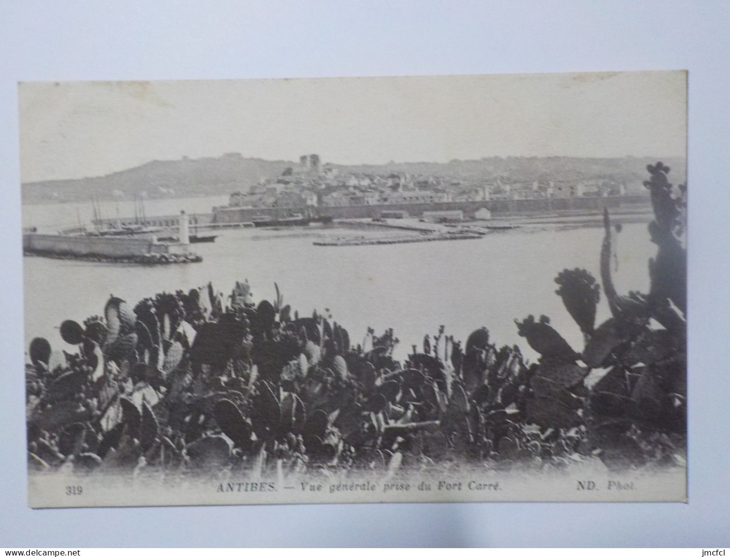 ANTIBES    Vue Générale Prise Du Fort Carré - Autres & Non Classés