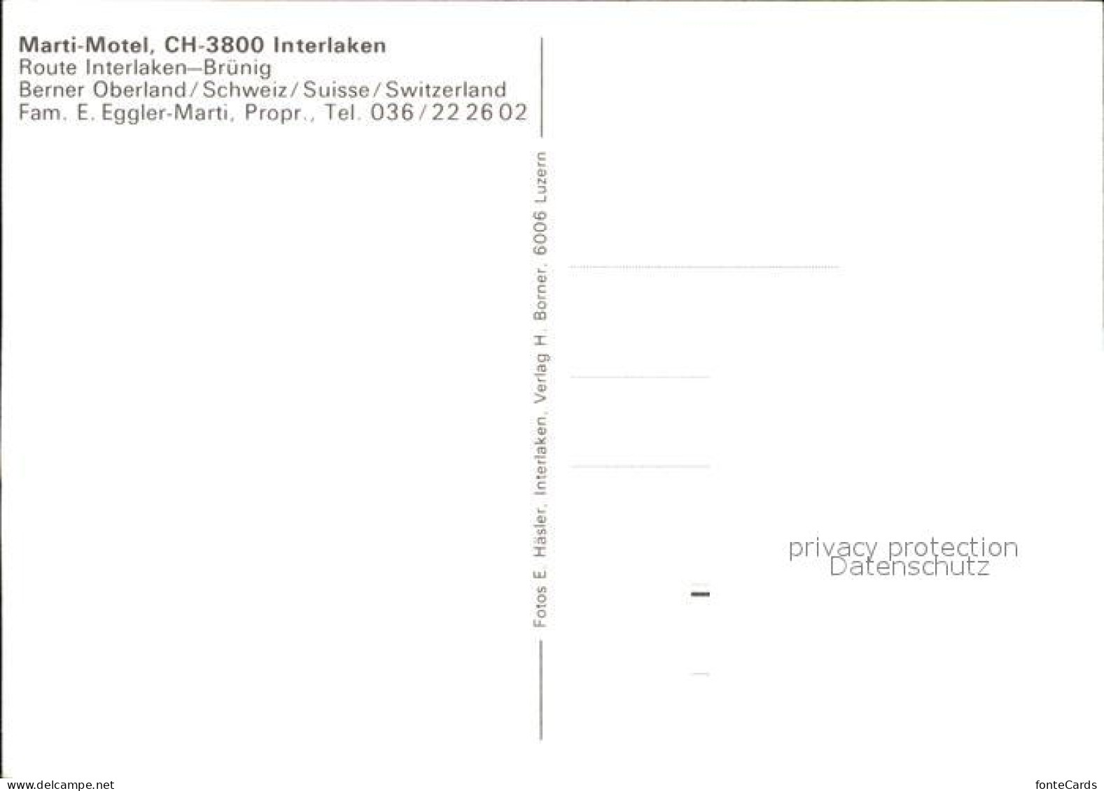 11907647 Interlaken BE Marti-Motel Interlaken - Sonstige & Ohne Zuordnung