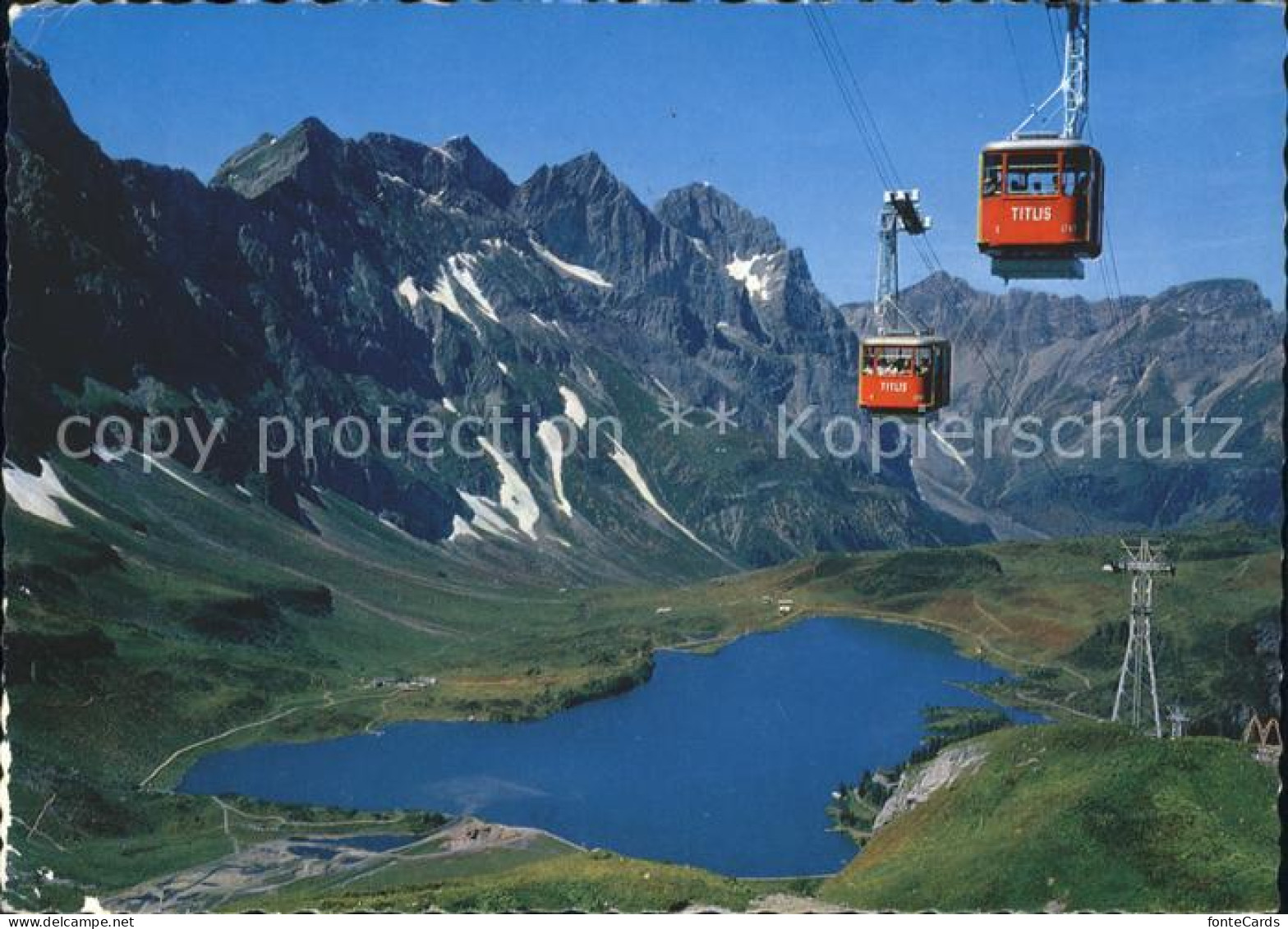 11905567 Truebsee OW Seilbahn Truebsee Stand Klein Titlis Engelberg - Autres & Non Classés