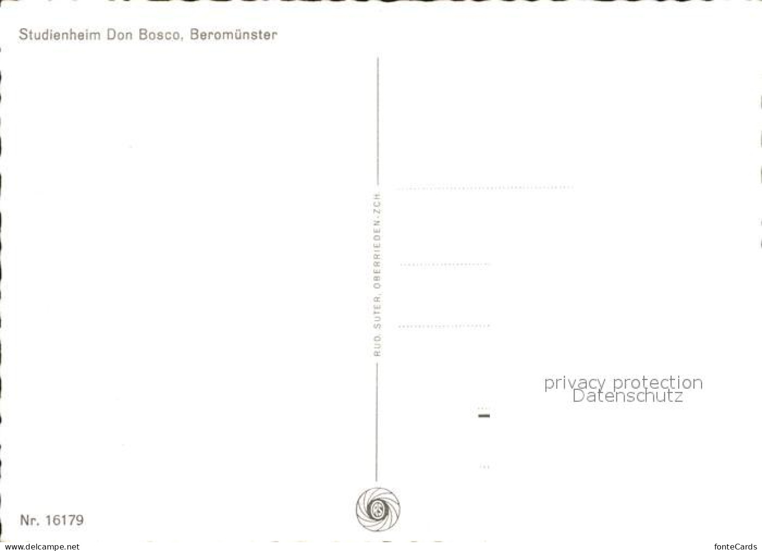 11904107 Beromuenster Studienheim Don Bosco Details Beromuenster - Autres & Non Classés