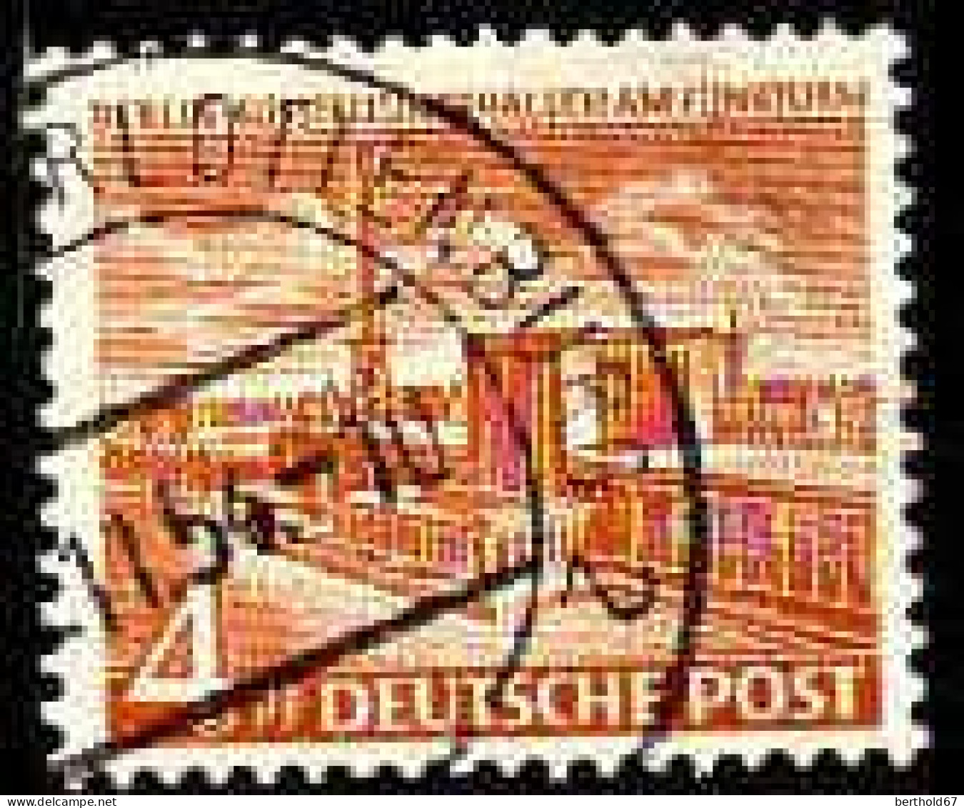 Berlin Poste Obl Yv: 98 Mi:112 Berlin-Ausstellungshalle Am Funkturm (TB Cachet Rond) - Oblitérés