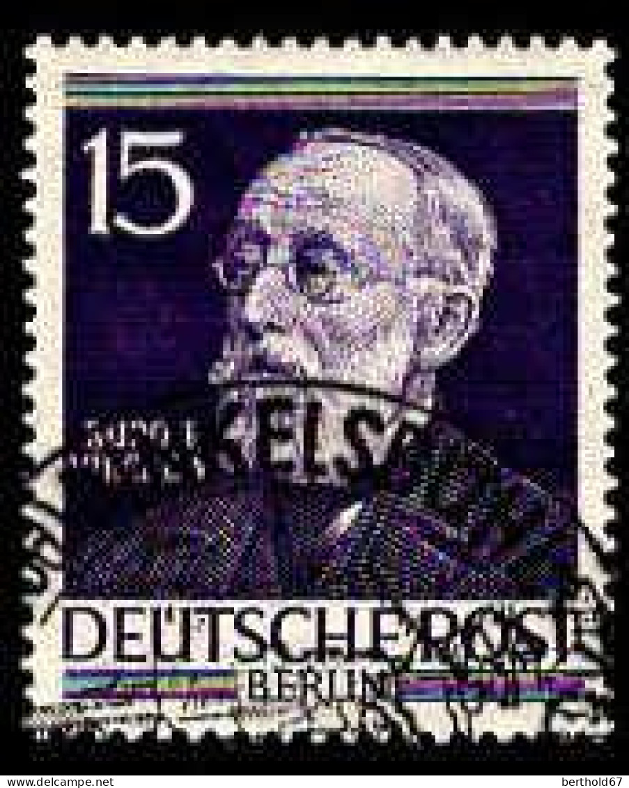 Berlin Poste Obl Yv: 82 Mi:96 Rudolf Virchow Medecin (TB Cachet Rond) - Oblitérés