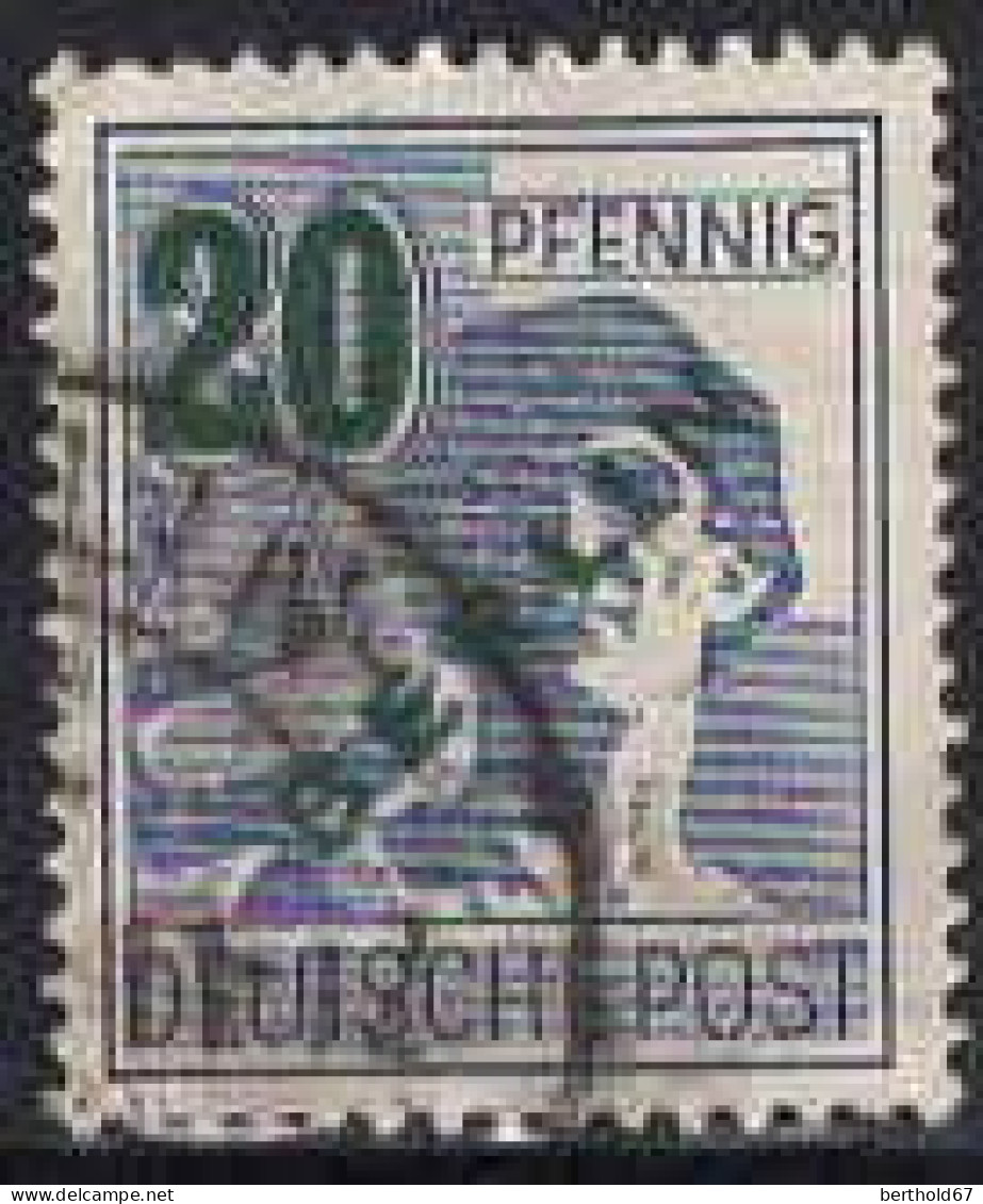 Berlin Poste Obl Yv: 49 Mi:66 Homme Au Marteau (Beau Cachet Rond) - Used Stamps