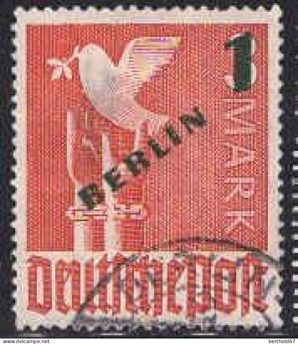Berlin Poste Obl Yv: 50 Mi:67 Colombe (Beau Cachet Rond) - Used Stamps