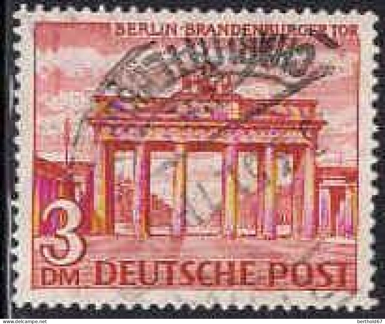 Berlin Poste Obl Yv: 45 Mi:59 Berlin Brandenburgertor (Beau Cachet Rond) - Used Stamps