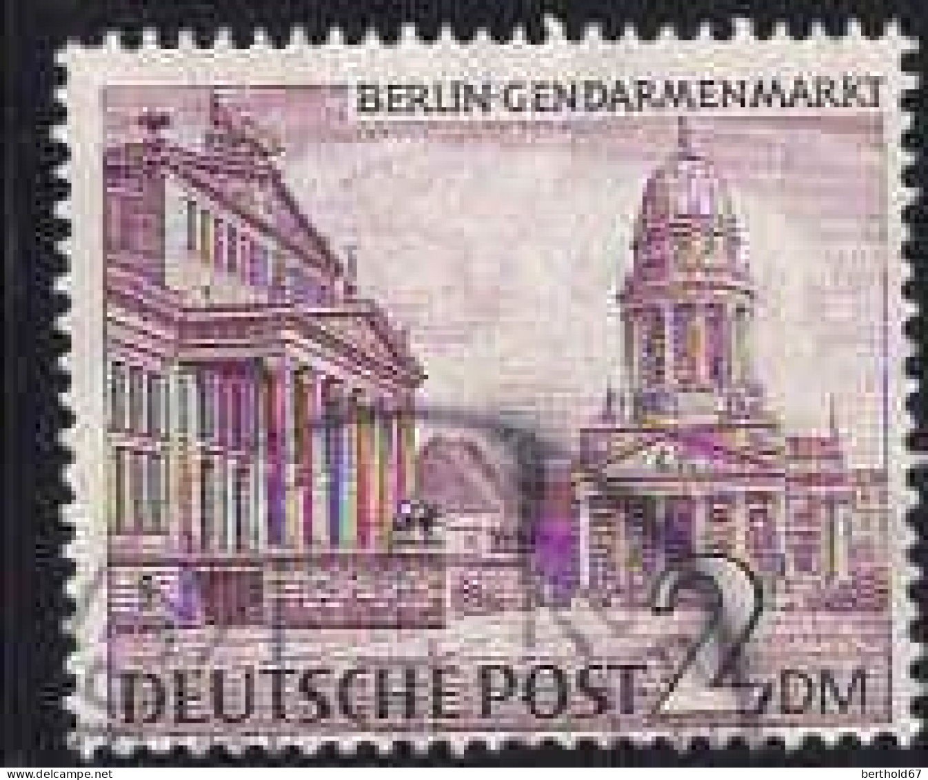 Berlin Poste Obl Yv: 44 Mi:58 Berlin Gendarmenmarkt (cachet Rond) - Oblitérés