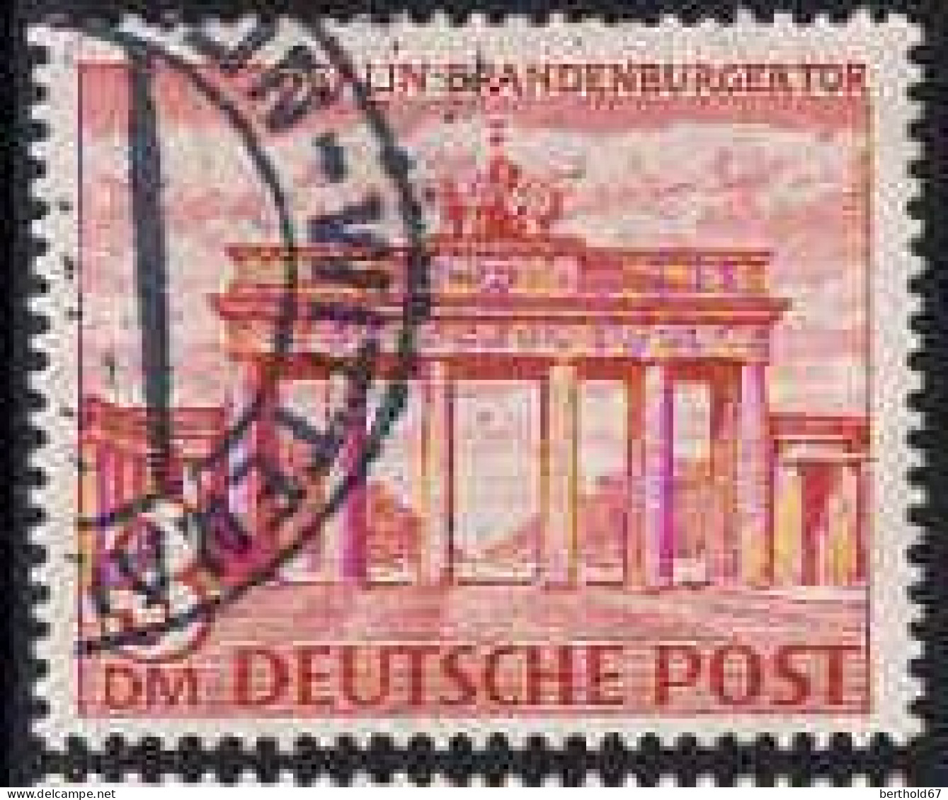 Berlin Poste Obl Yv: 45 Mi:59 Berlin Brandenburgertor (TB Cachet Rond) - Oblitérés