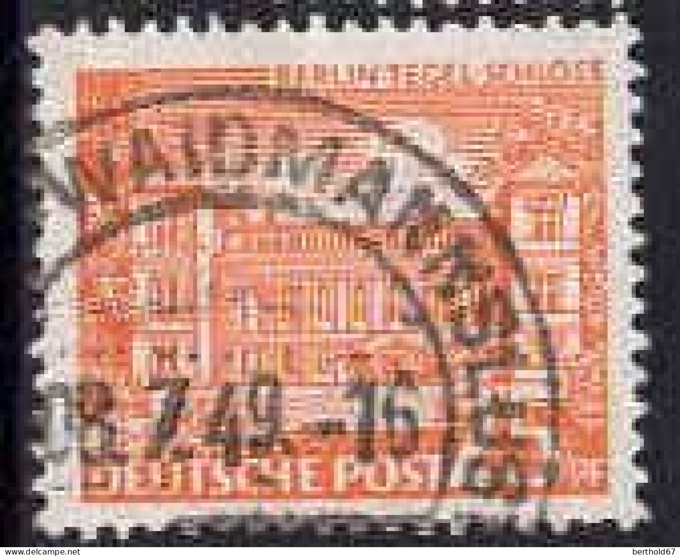 Berlin Poste Obl Yv: 36 Mi:50 Berlin-Tegel-Schloss (TB Cachet à Date) 8-7-49 - Gebruikt