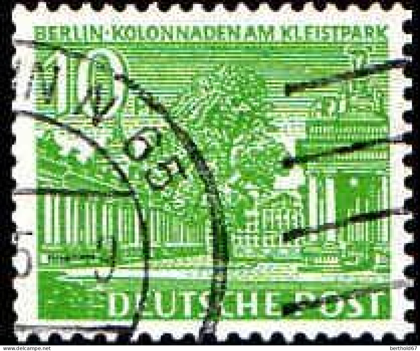 Berlin Poste Obl Yv: 33 Mi:47 Berlin-Kolonnaden Am Kleistpark (TB Cachet Rond) - Oblitérés