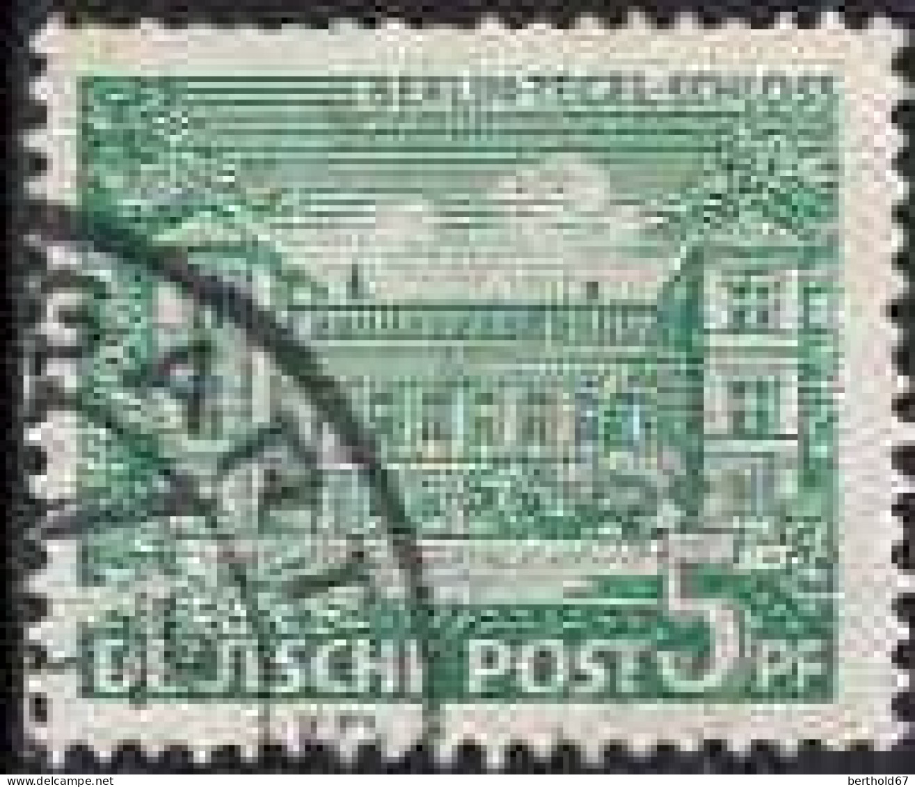 Berlin Poste Obl Yv: 30 Mi:44 Berlin-Tegel-Schloss (Beau Cachet Rond) - Oblitérés