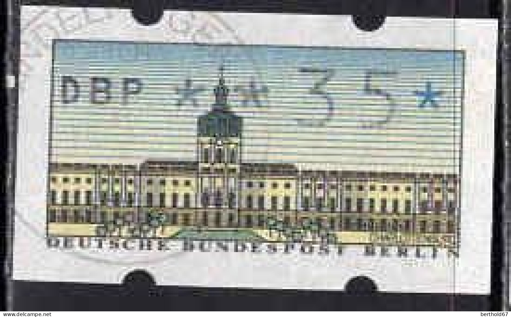 Berlin Distrib Obl Yv: 8 Château De Charlottenburg (Beau Cachet Rond) - Used Stamps