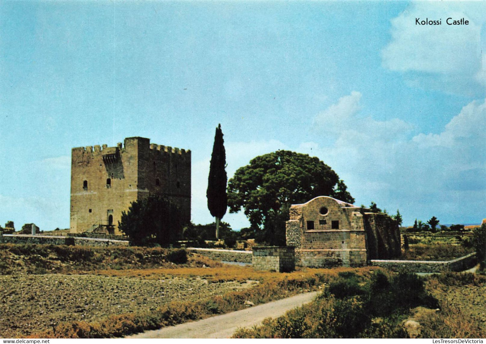 CHYPRE - Kolossi Castle Built In 1454 - Colorisé - Carte Postale - Chipre