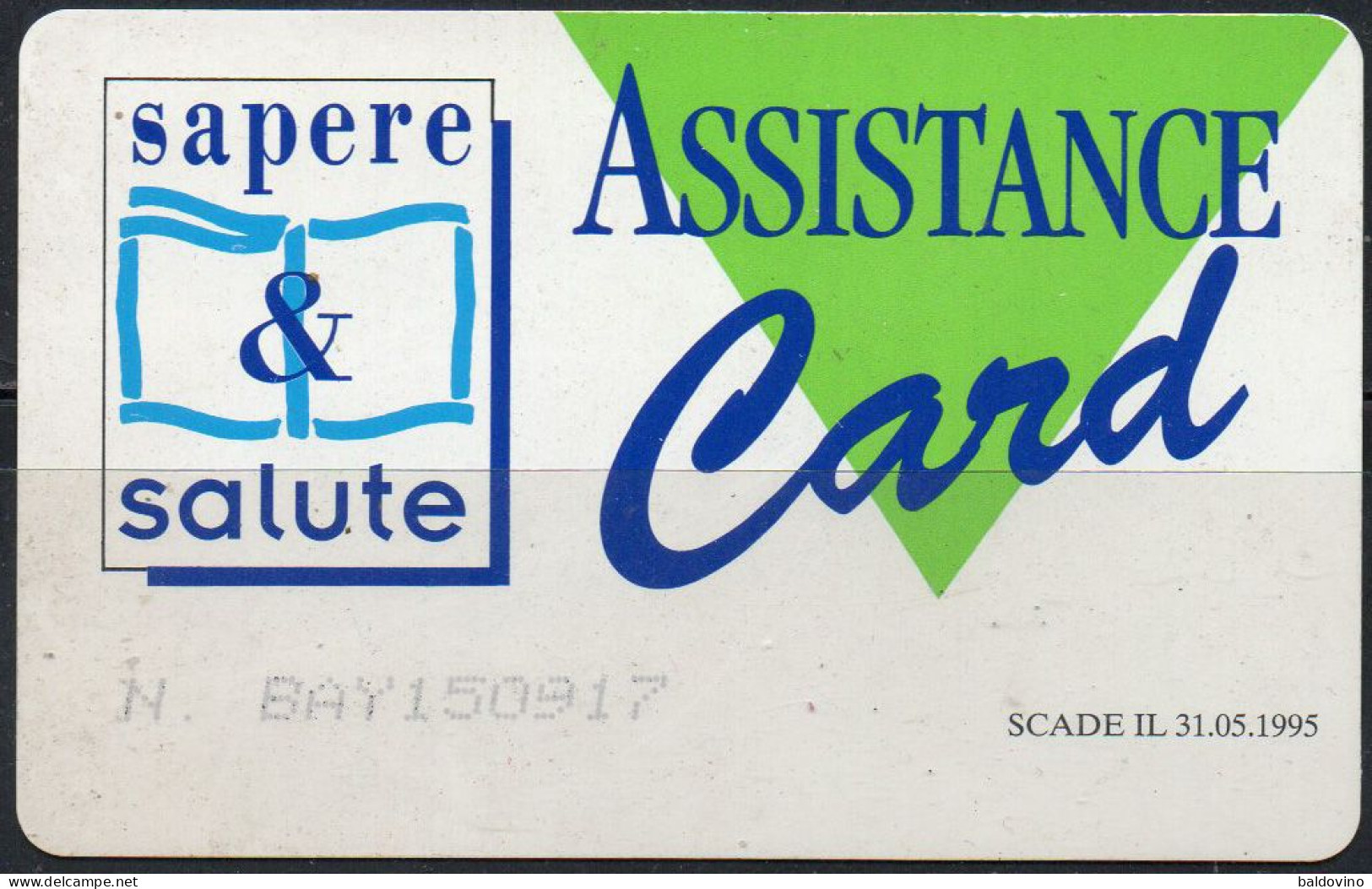 Tessera Bayer Assistence Card - Other & Unclassified