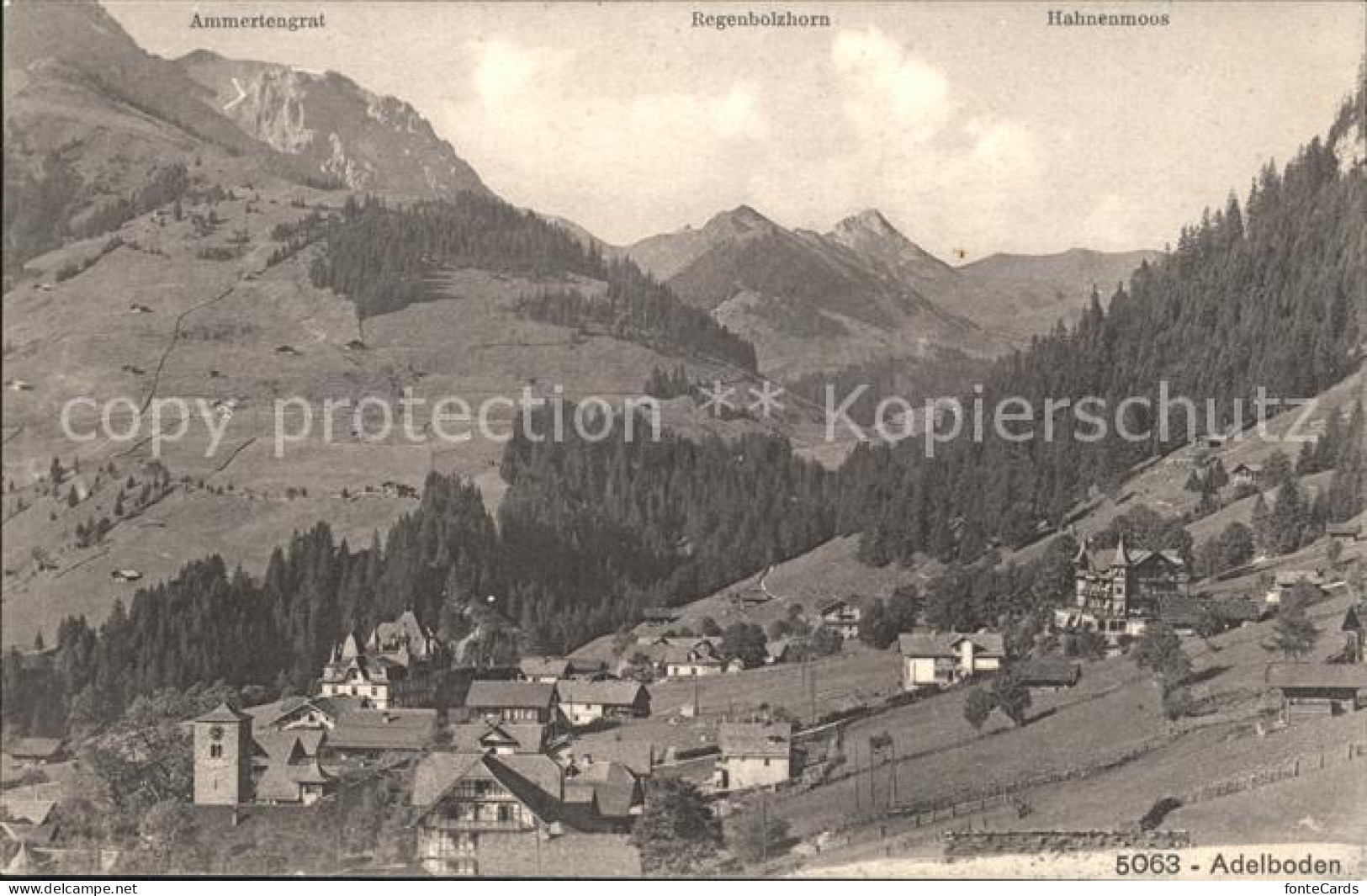 11902677 Adelboden Teilansicht Adelboden BE - Altri & Non Classificati