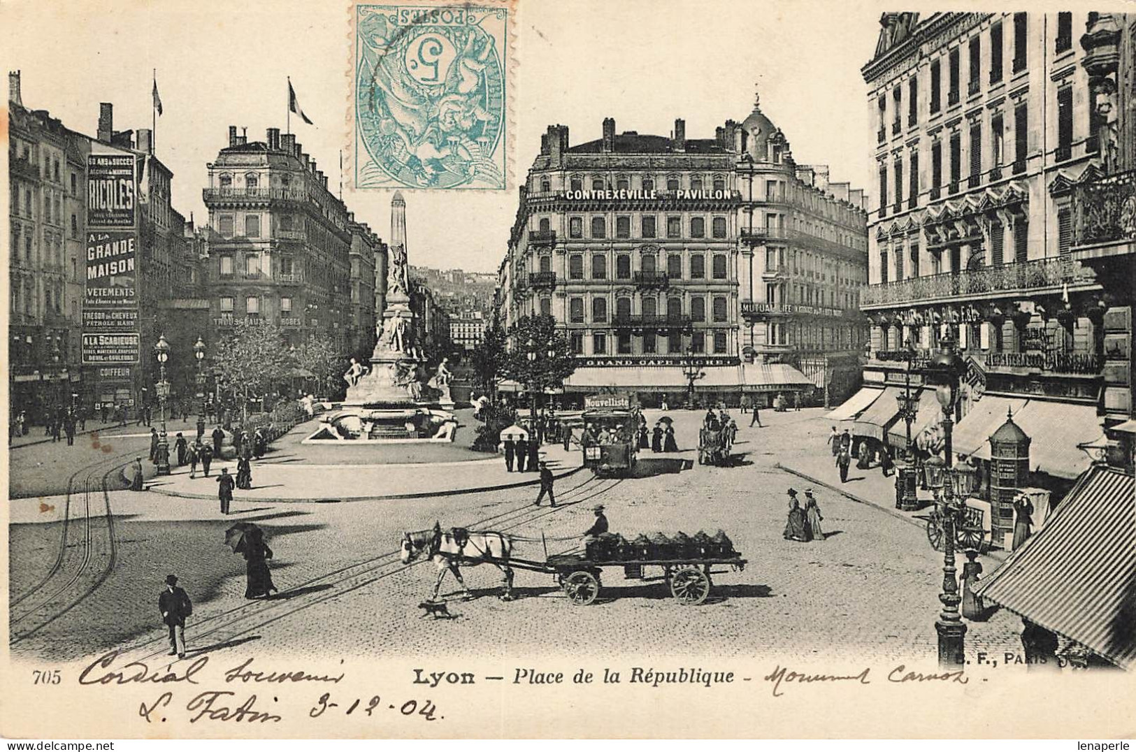 D9491 Lyon Place De La République - Otros & Sin Clasificación
