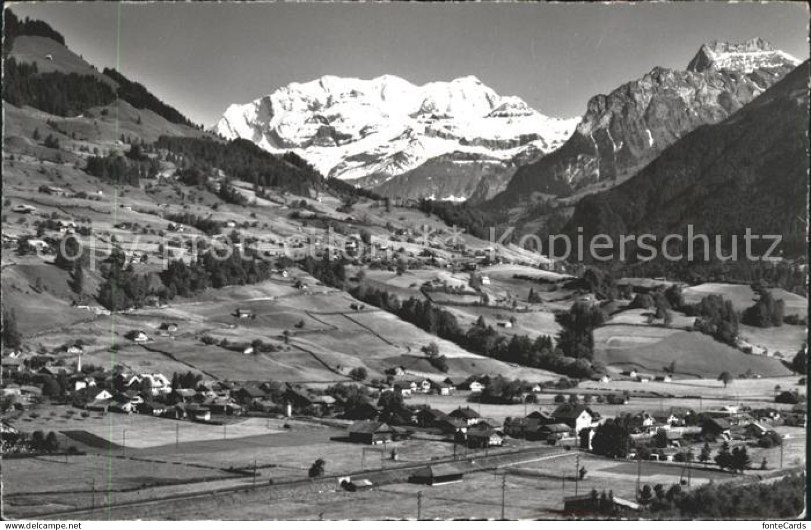 11902327 Reichenbach Scharnachtal Panorama Bluemlisalp Reichenbach Scharnachtal - Altri & Non Classificati