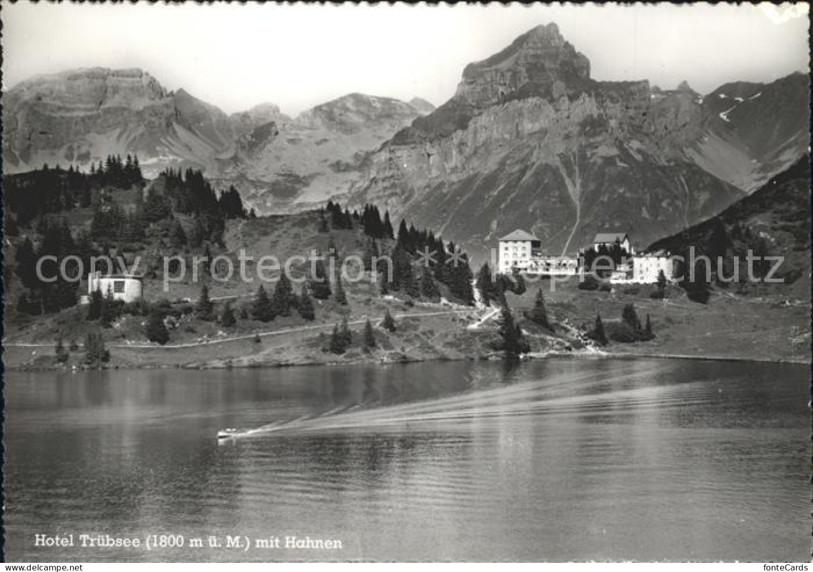 11902107 Truebsee OW Hotel Mit Hahnen  Engelberg - Autres & Non Classés