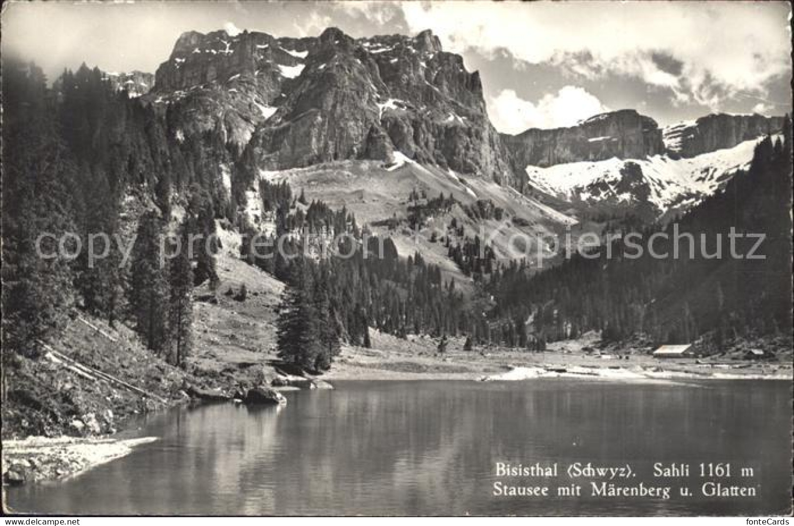 11901497 Bisisthal Mit Sahli Stausee Maerenberg Glatten Bisisthal - Sonstige & Ohne Zuordnung