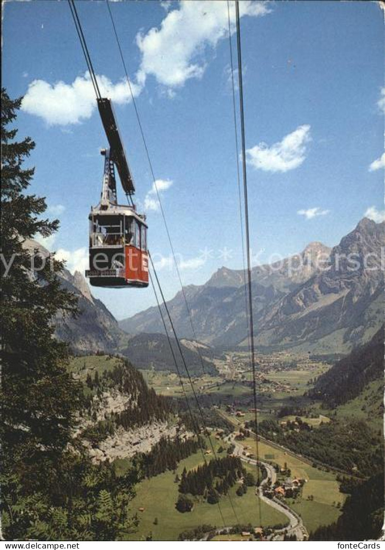 11899857 Kandersteg BE Stockbahn Seilbahn Aermighorn Und Birre Panorama Berner A - Altri & Non Classificati