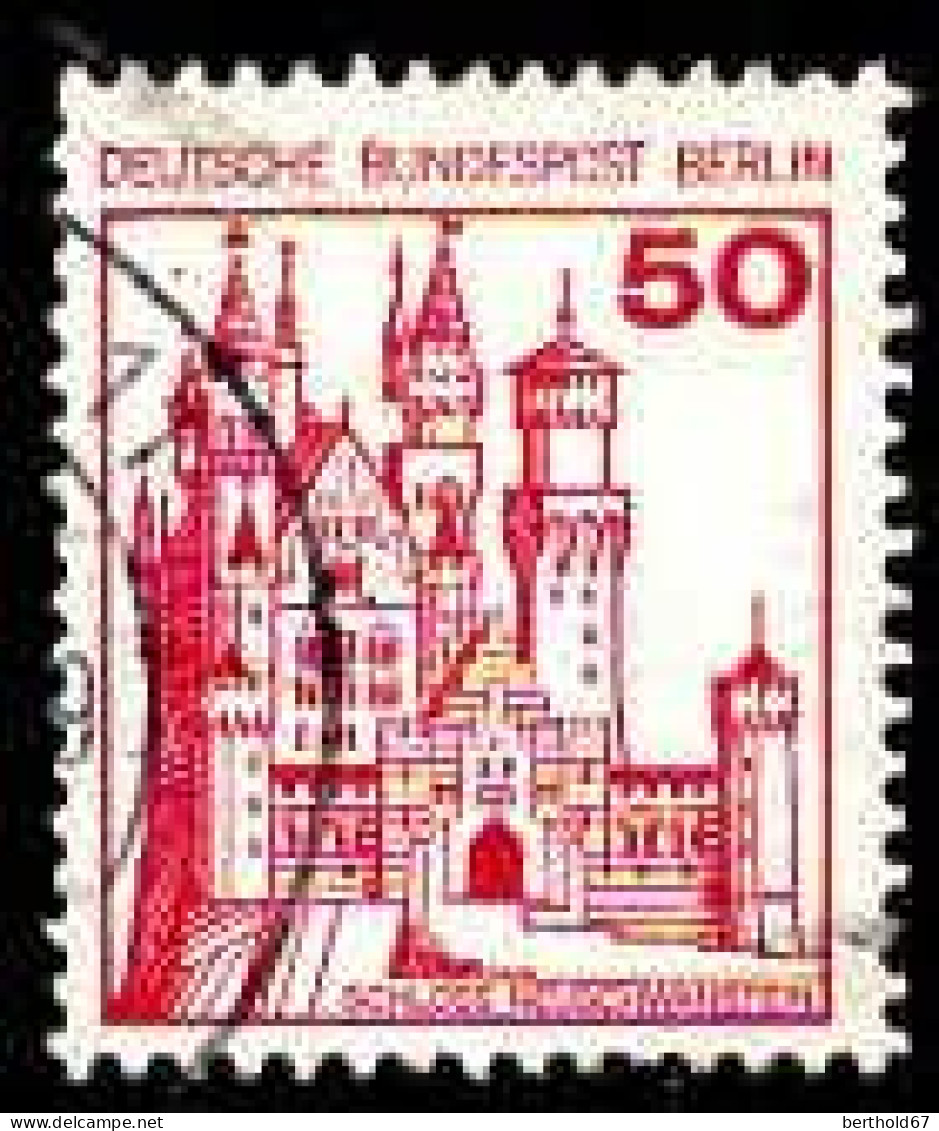 Berlin Poste Obl Yv:499A Mi:536AI Schloss Neuschwanstein (cachet Rond) - Used Stamps