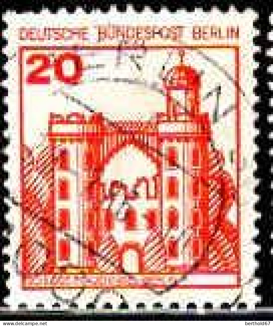 Berlin Poste Obl Yv:497 Mi:533AI Schloss Pfaueninsel-Berlin (Beau Cachet Rond) - Gebraucht