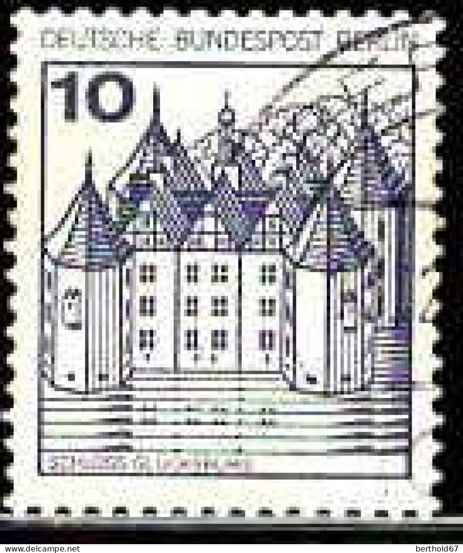 Berlin Poste Obl Yv:496 Mi:532AI Schloss Glücksburg (Beau Cachet Rond) - Gebruikt