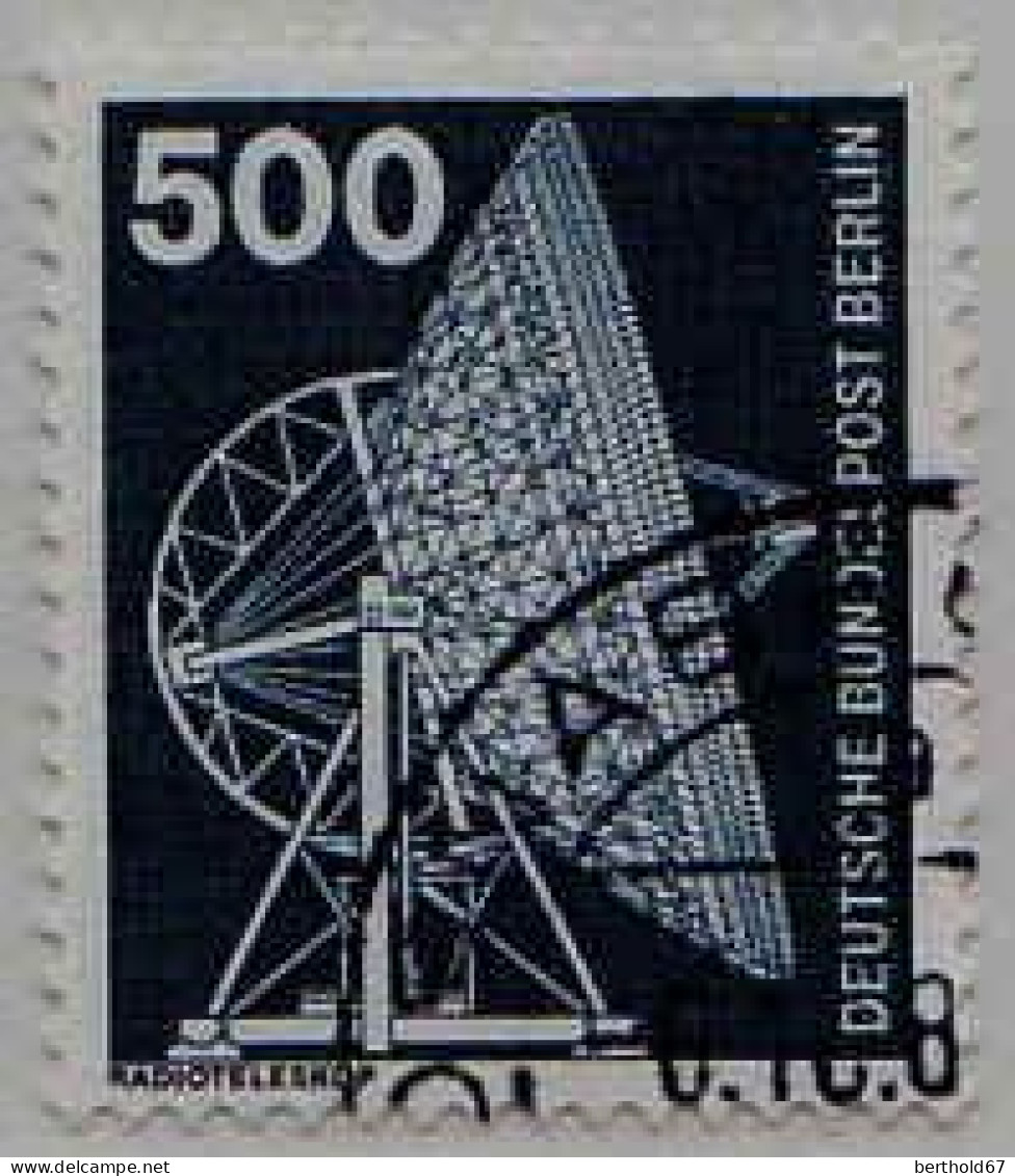 Berlin Poste Obl Yv:471 Mi:507 Radioteleskop (TB Cachet Rond) - Gebraucht