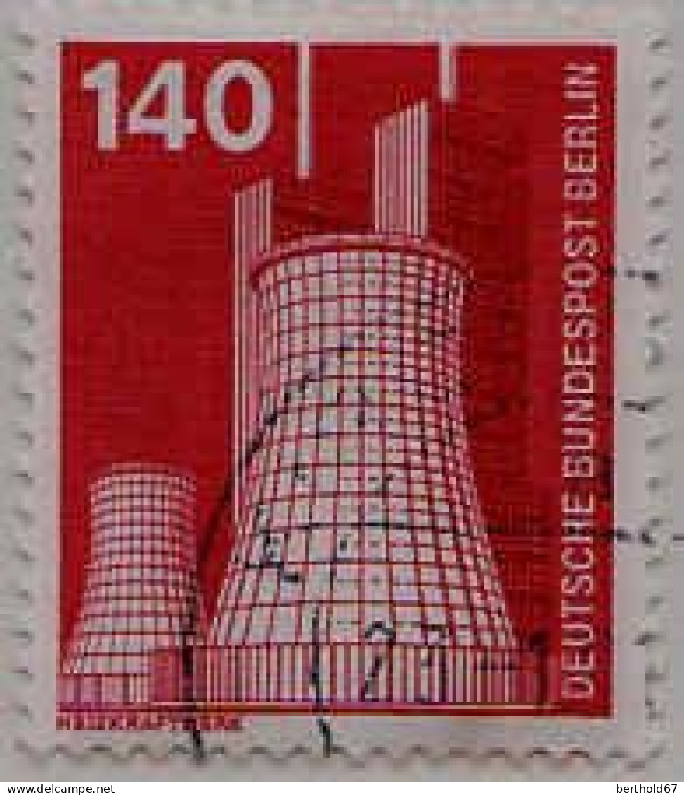 Berlin Poste Obl Yv:468 Mi:504 Heizkraftwerk (cachet Rond) - Gebraucht