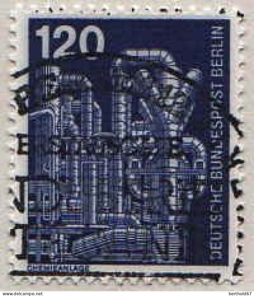 Berlin Poste Obl Yv:467 Mi:503 Chemieanlage (TB Cachet Rond) - Usados