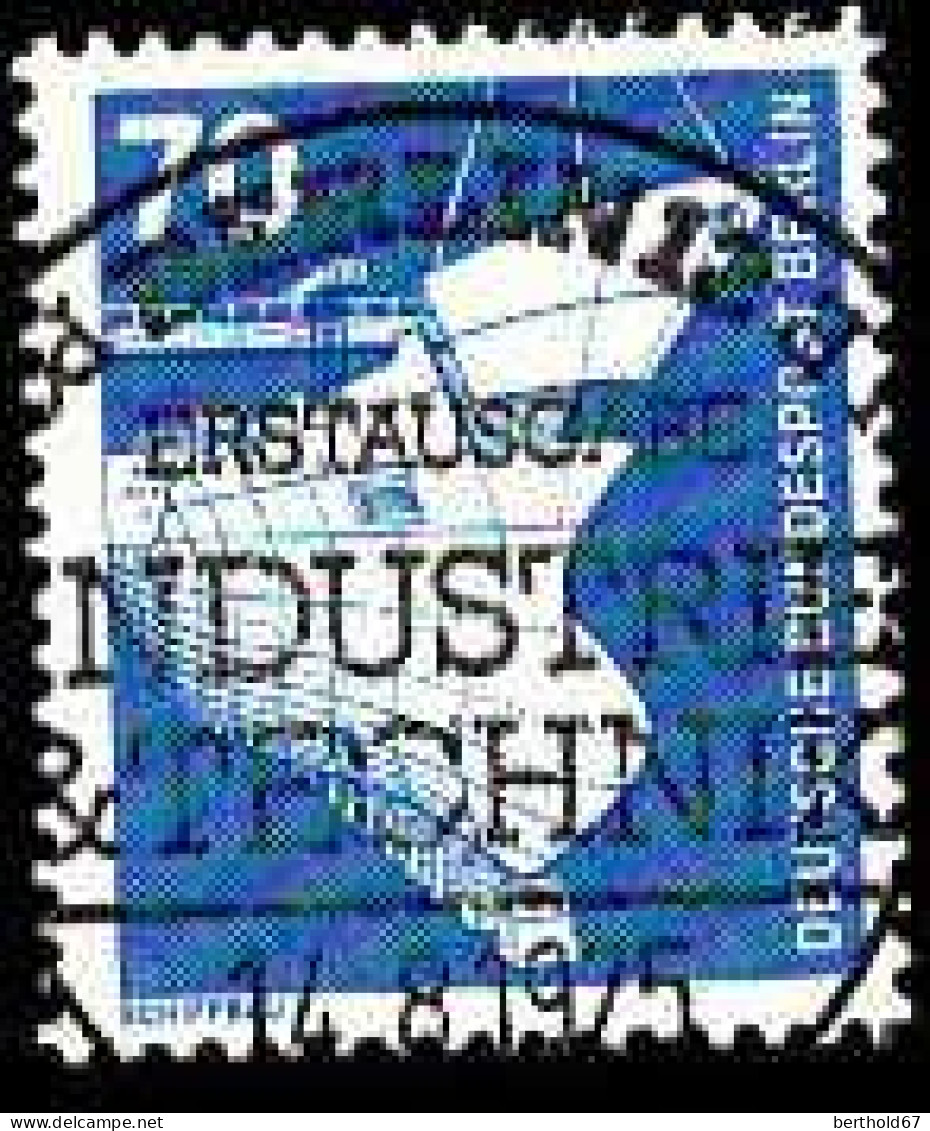Berlin Poste Obl Yv:464 Mi:500 Schiffbau Construction Navale (TB Cachet à Date) 14-8-1975 - Gebraucht