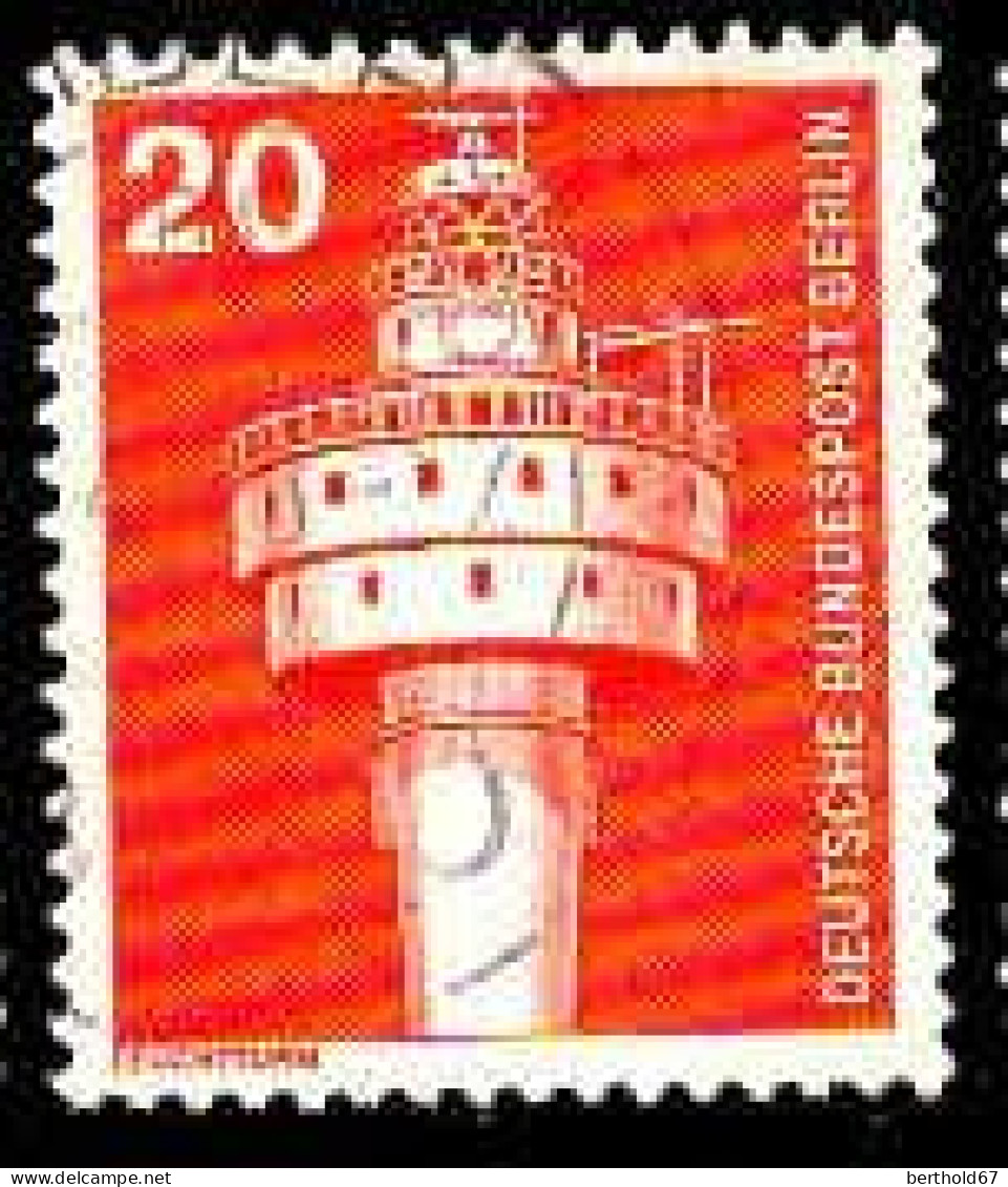 Berlin Poste Obl Yv:460 Mi:496 Leuchtturm (cachet Rond) - Gebraucht