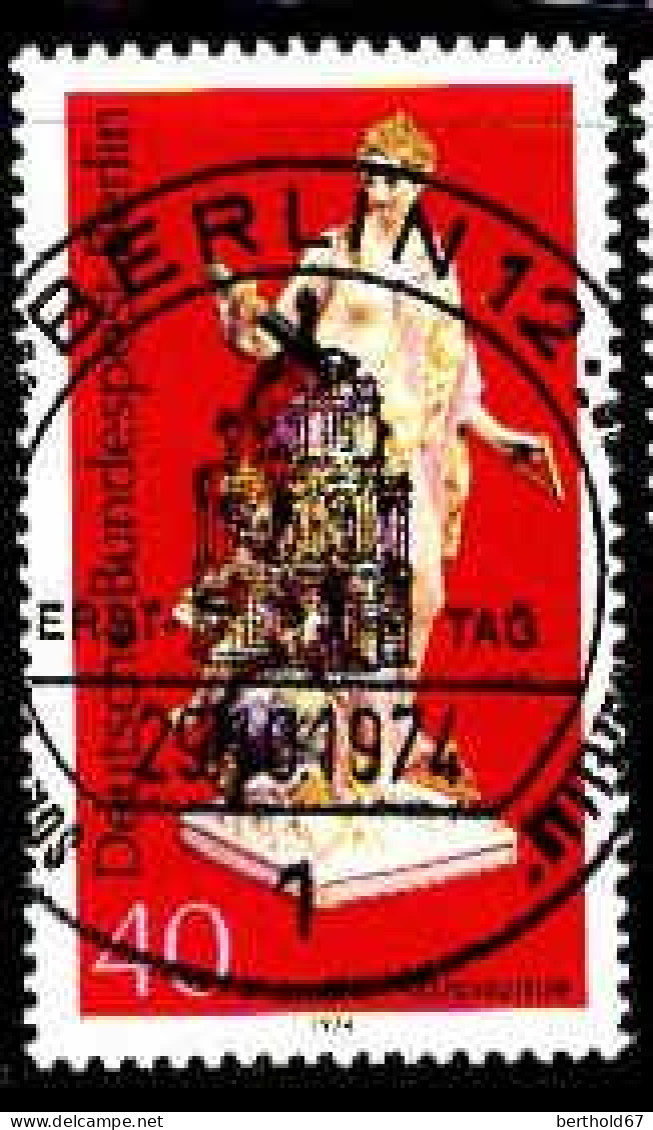 Berlin Poste Obl Yv:443 Mi:479 Die Astronomie (TB Cachet à Date) - Used Stamps