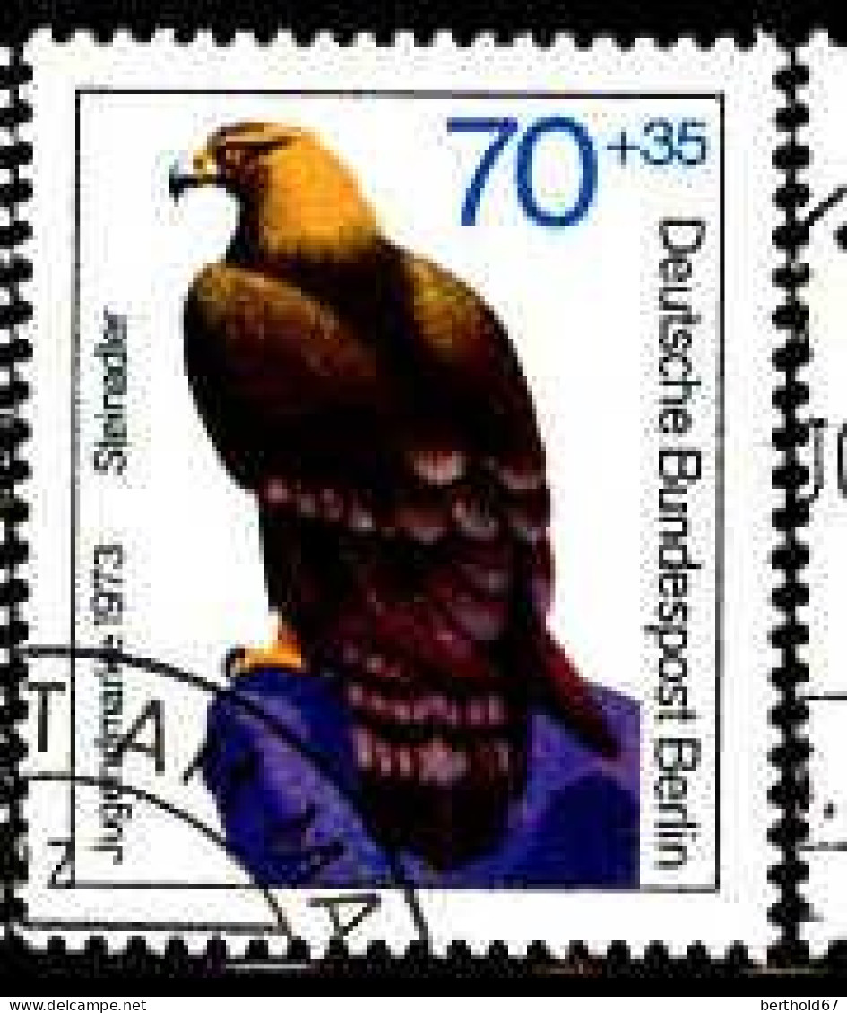 Berlin Poste Obl Yv:410 Mi:445 Jugendmarke Steinadler (Beau Cachet Rond) - Gebraucht