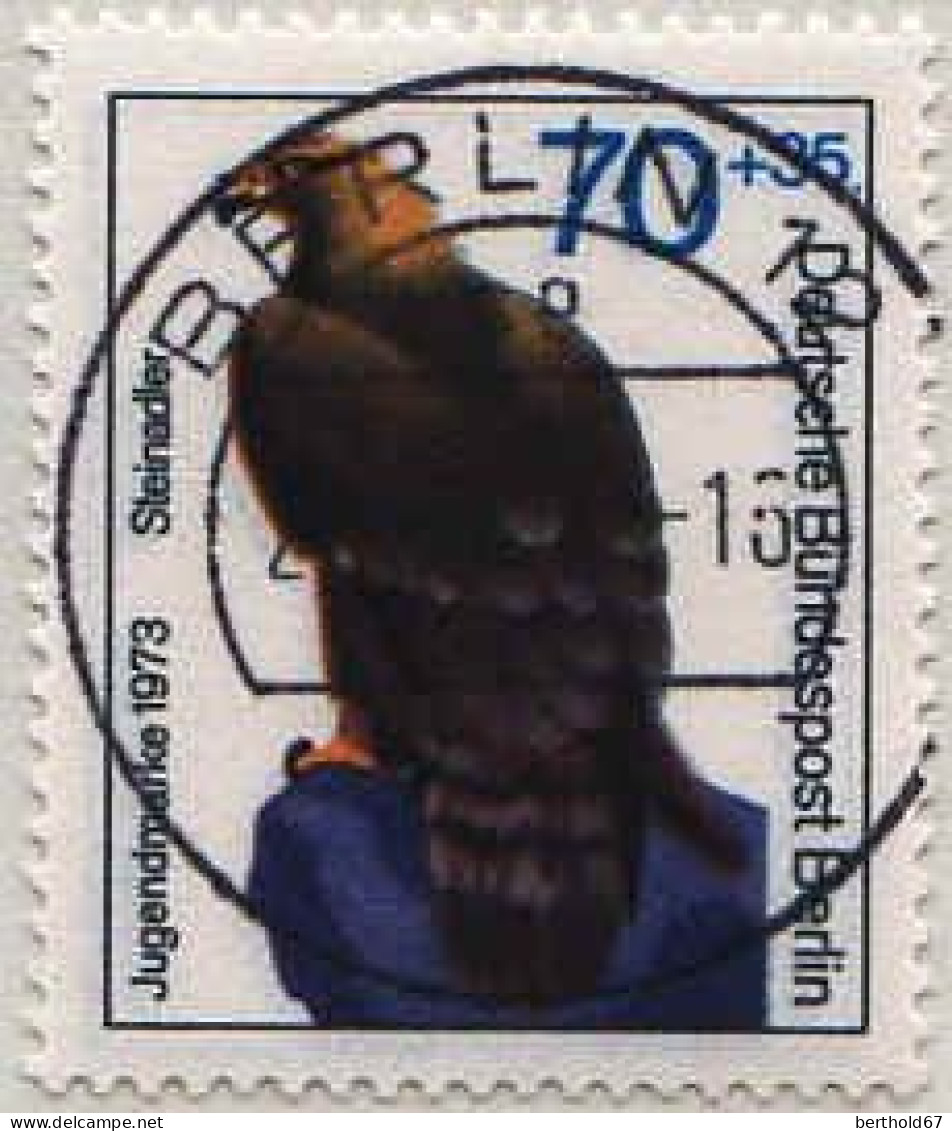 Berlin Poste Obl Yv:410 Mi:445 Jugendmarke Steinadler (TB Cachet à Date) - Gebraucht