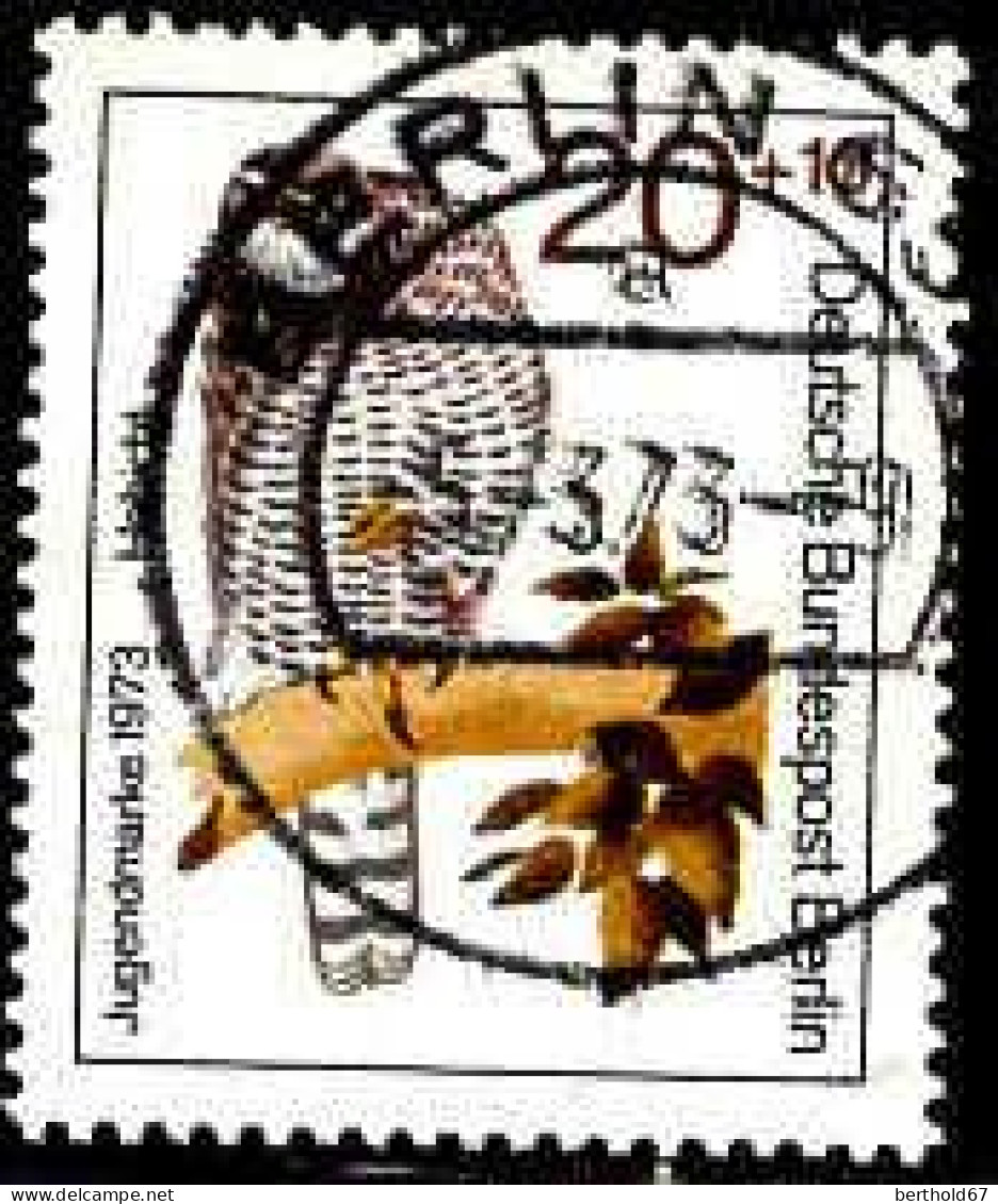 Berlin Poste Obl Yv:407 Mi:442 Jugendmarke Habicht (TB Cachet à Date) 5-3-73 - Oblitérés