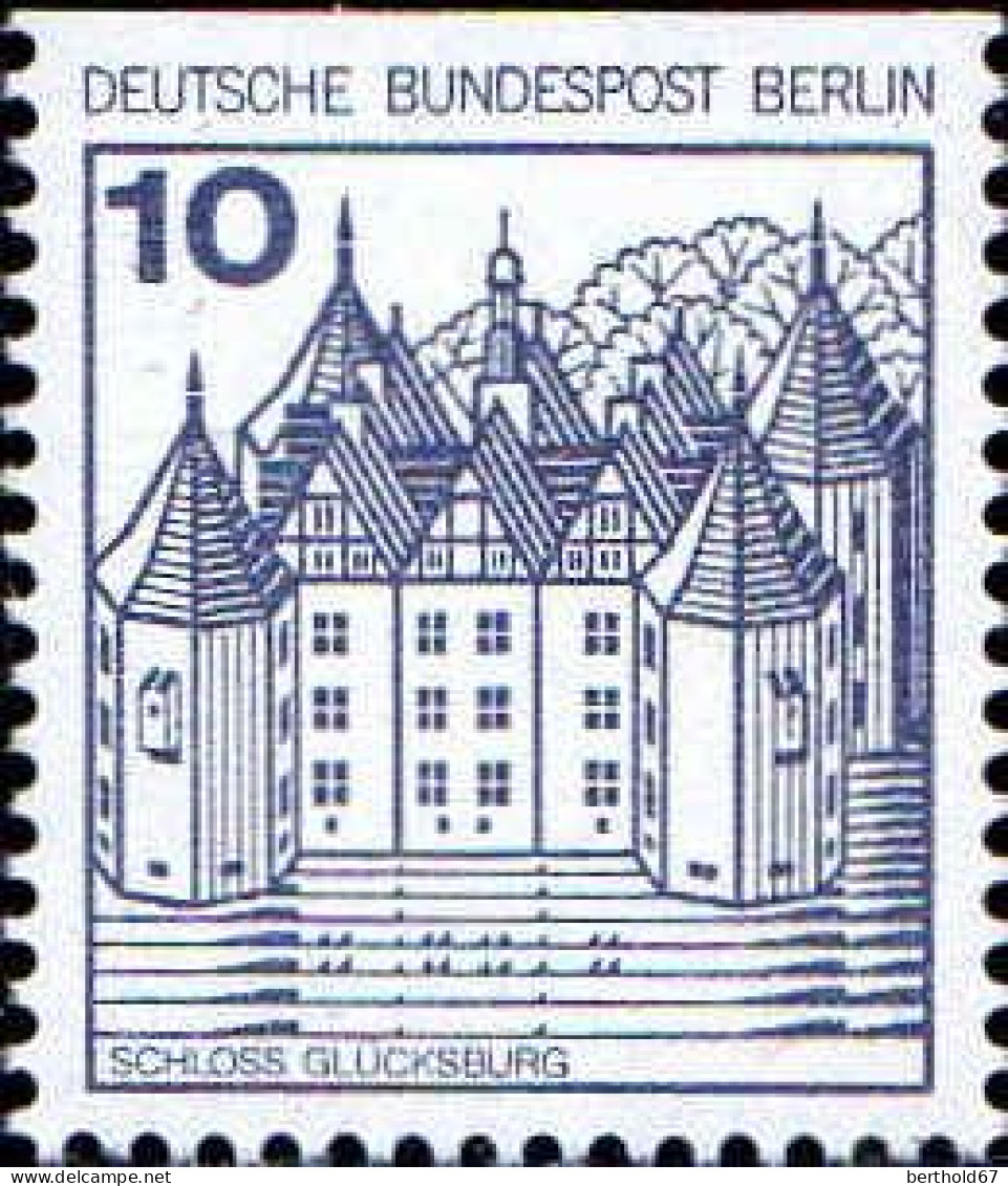 Berlin Poste N** Yv:496b Mi:532D Schloss Glücksburg - Unused Stamps