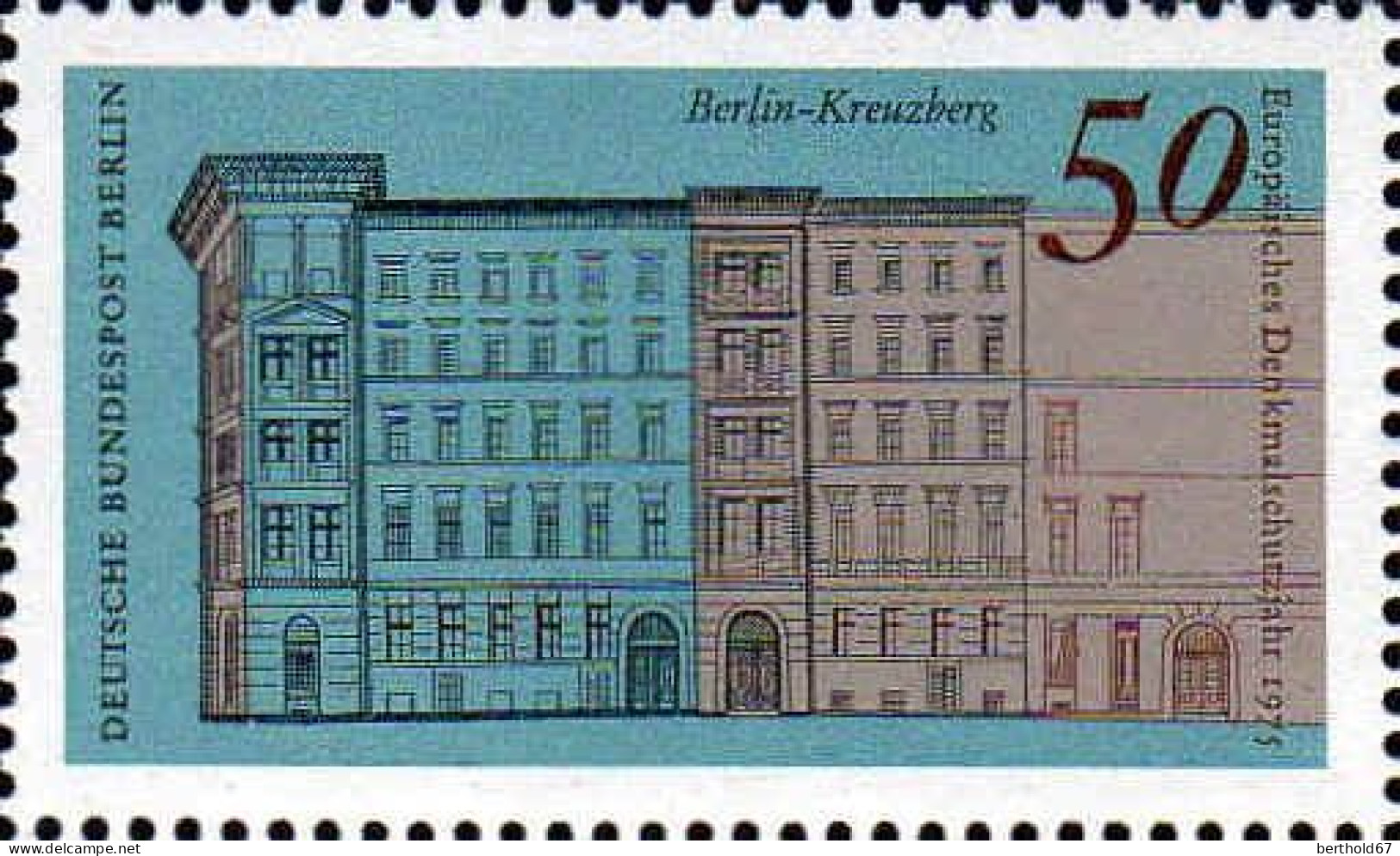 Berlin Poste N** Yv:472 Mi:508 Berlin-Kreuzberg Europäisches Denkmahlschutzjahr - Unused Stamps