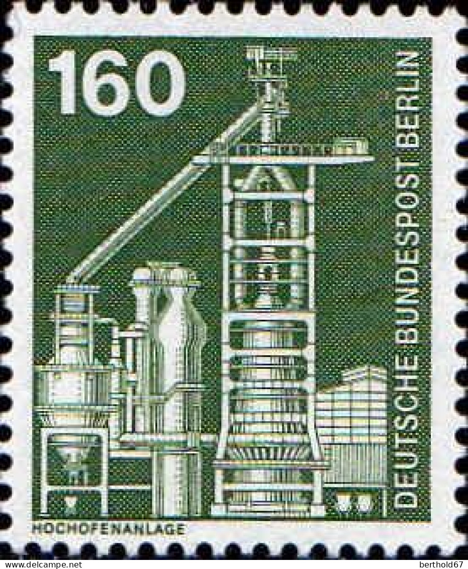 Berlin Poste N** Yv:469 Mi:505 Hochofenanlage - Unused Stamps